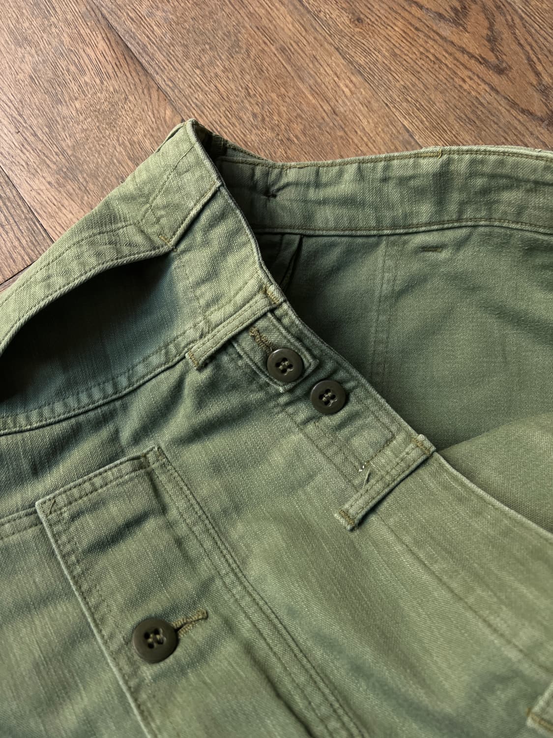 [2]Orslow 오어슬로우 U.S ARMY 레귤러 퍼티그팬츠 상품이미지8