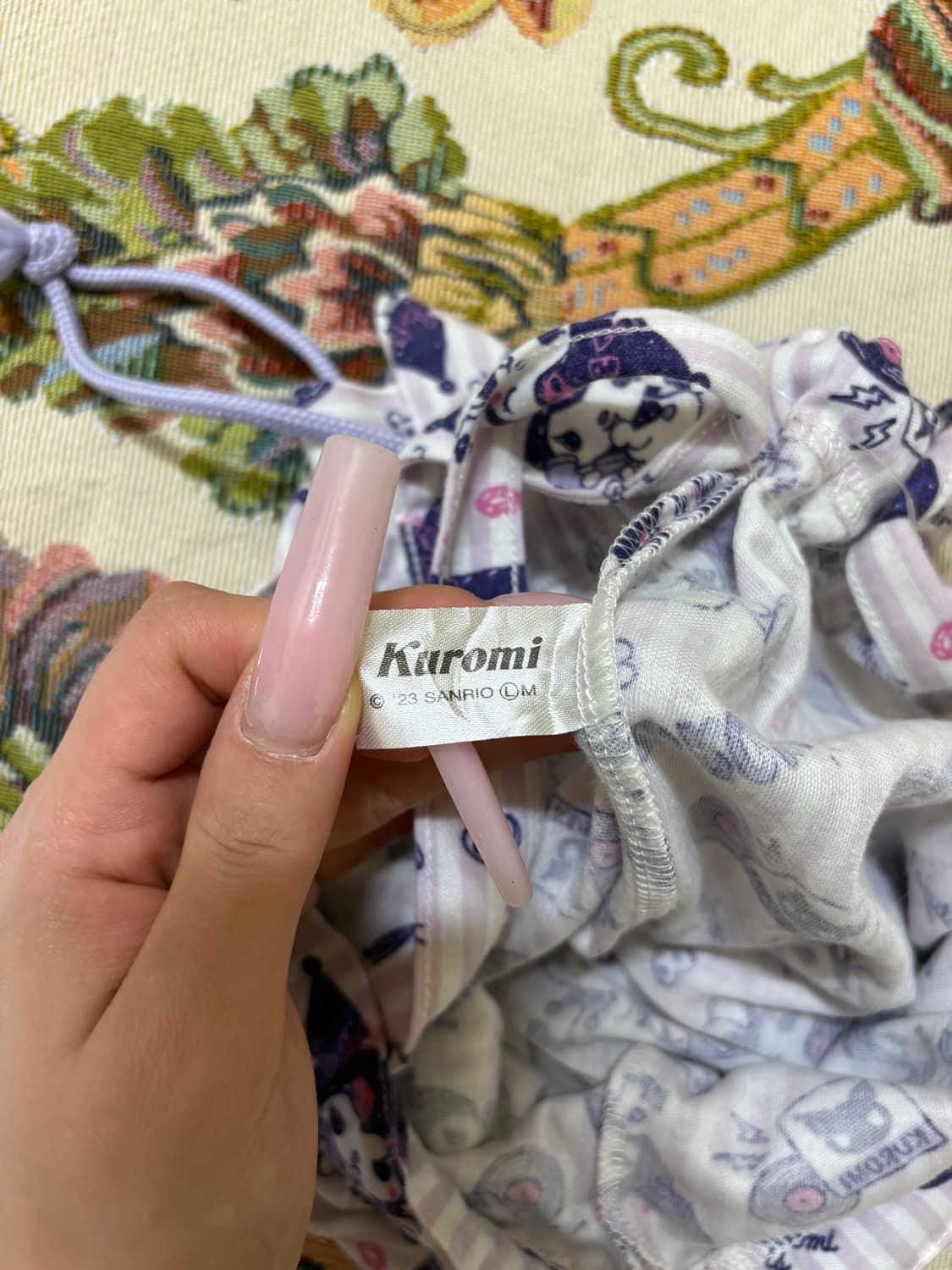 쿠로미 패턴 백팩 상품이미지4