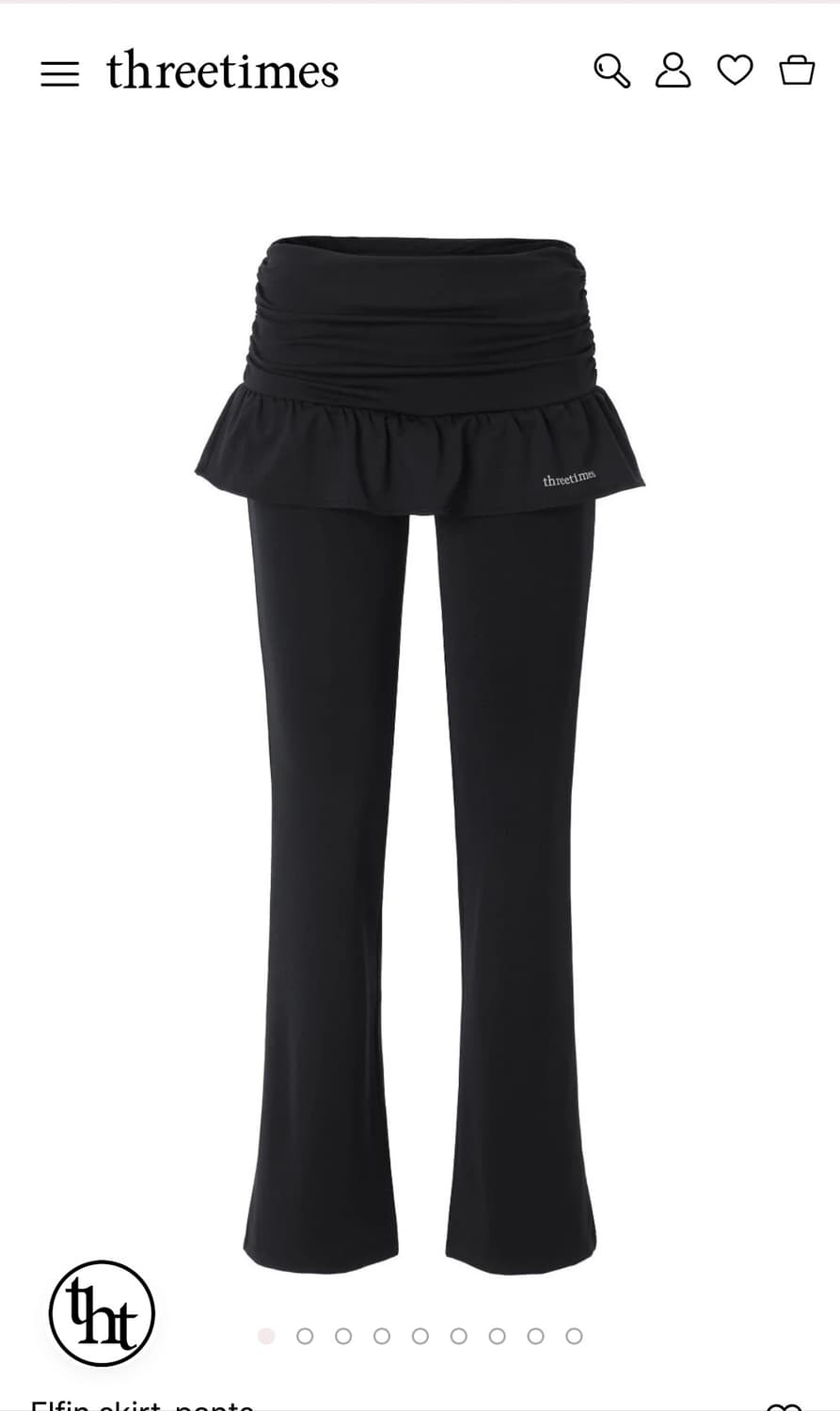 쓰리타임즈 Elfin skirt-pants 상품이미지1