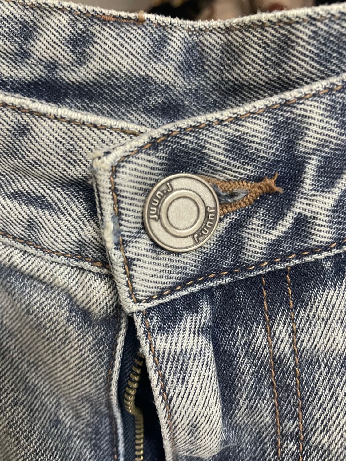 준지 24SS 멀티 데님 팬츠 블루 48Size 상품이미지6