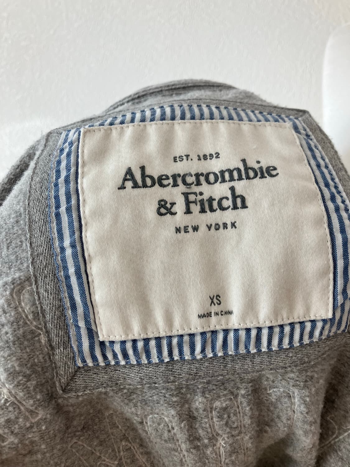 아베크롬비 후드집업 XS사이즈 y2k 딱붙핏 상품이미지6