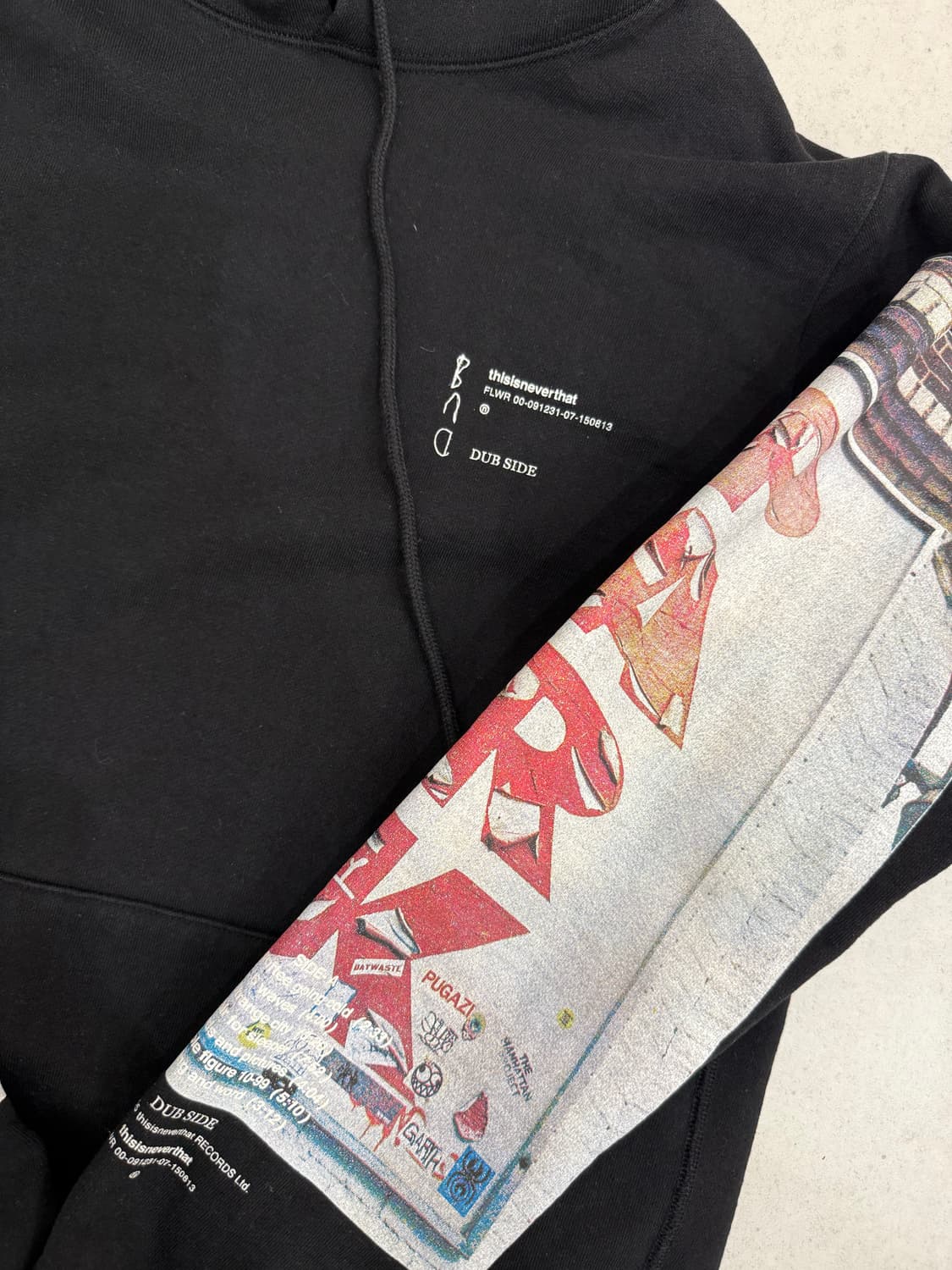 디스이즈네버댓 PARK PULLOVER BLACK 상품이미지4