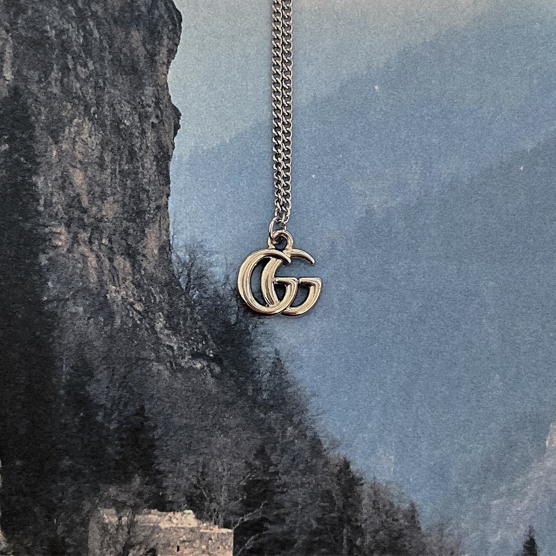 구찌 클래식 미니 실버 목걸이 상품이미지2