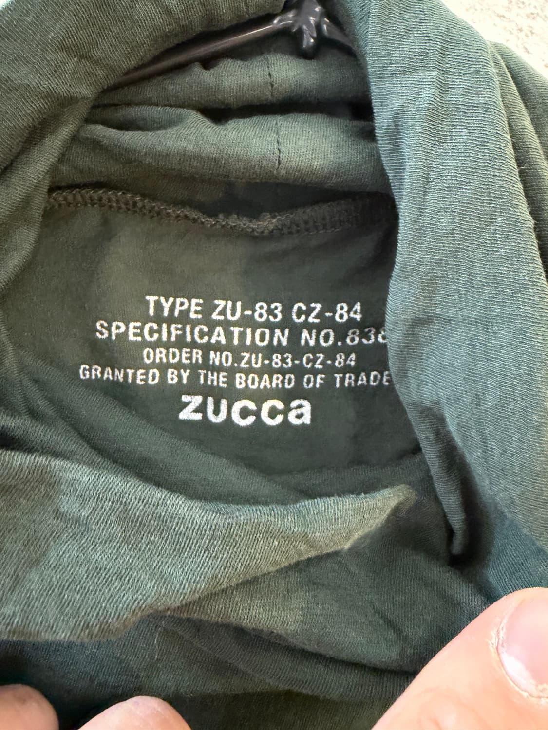 zucca 풀오버 긴팔 티셔츠 상품이미지3