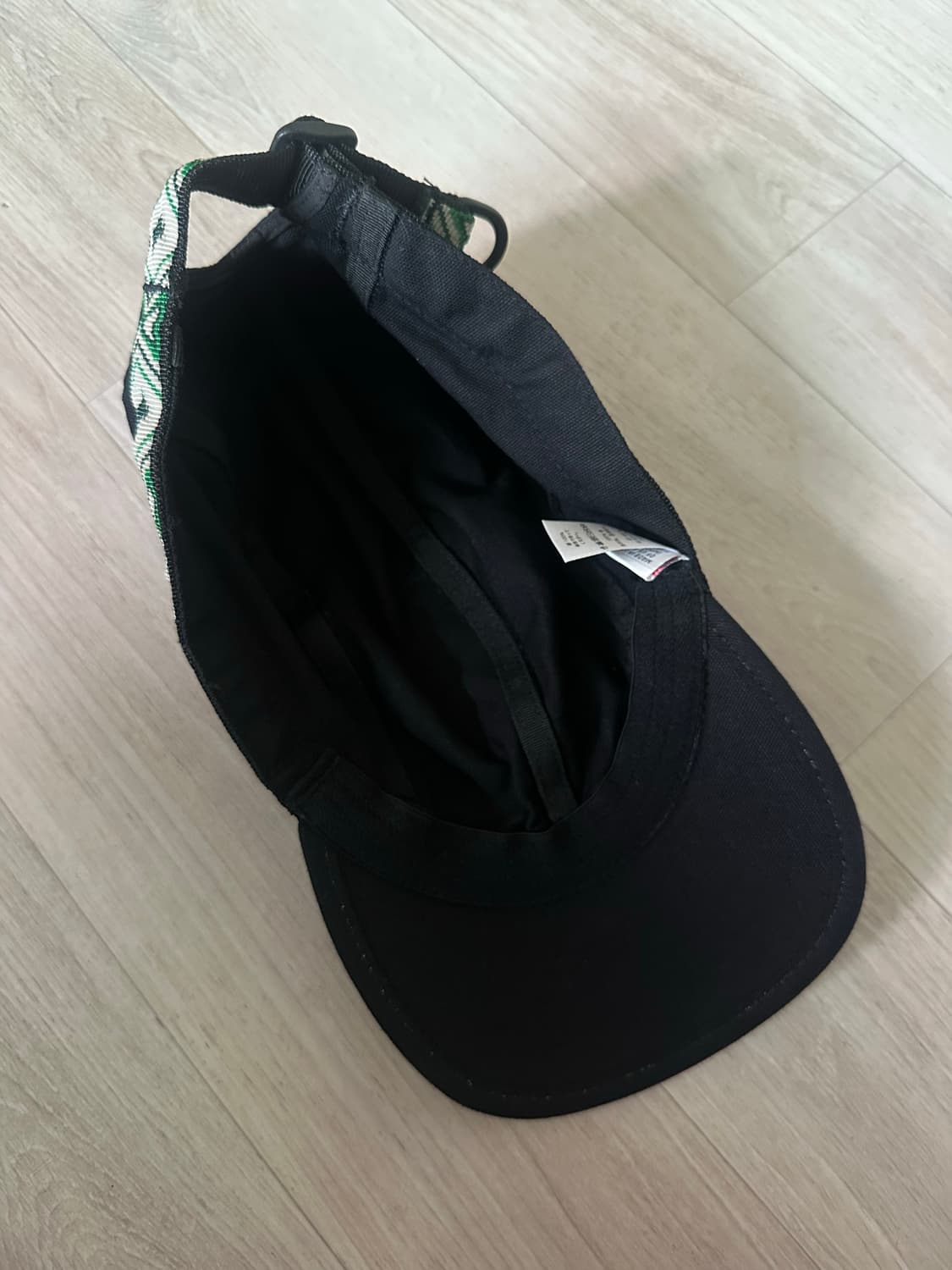 KAVU 카부 블랙 패턴 포인트 모자 L 상품이미지4