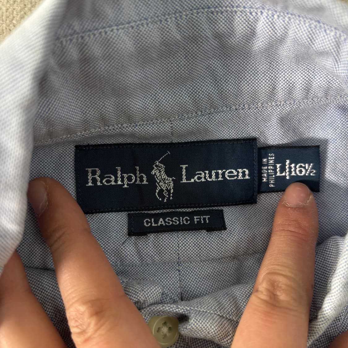 100 폴로랄프로렌 옥스퍼드 코튼 셔츠 상품이미지3