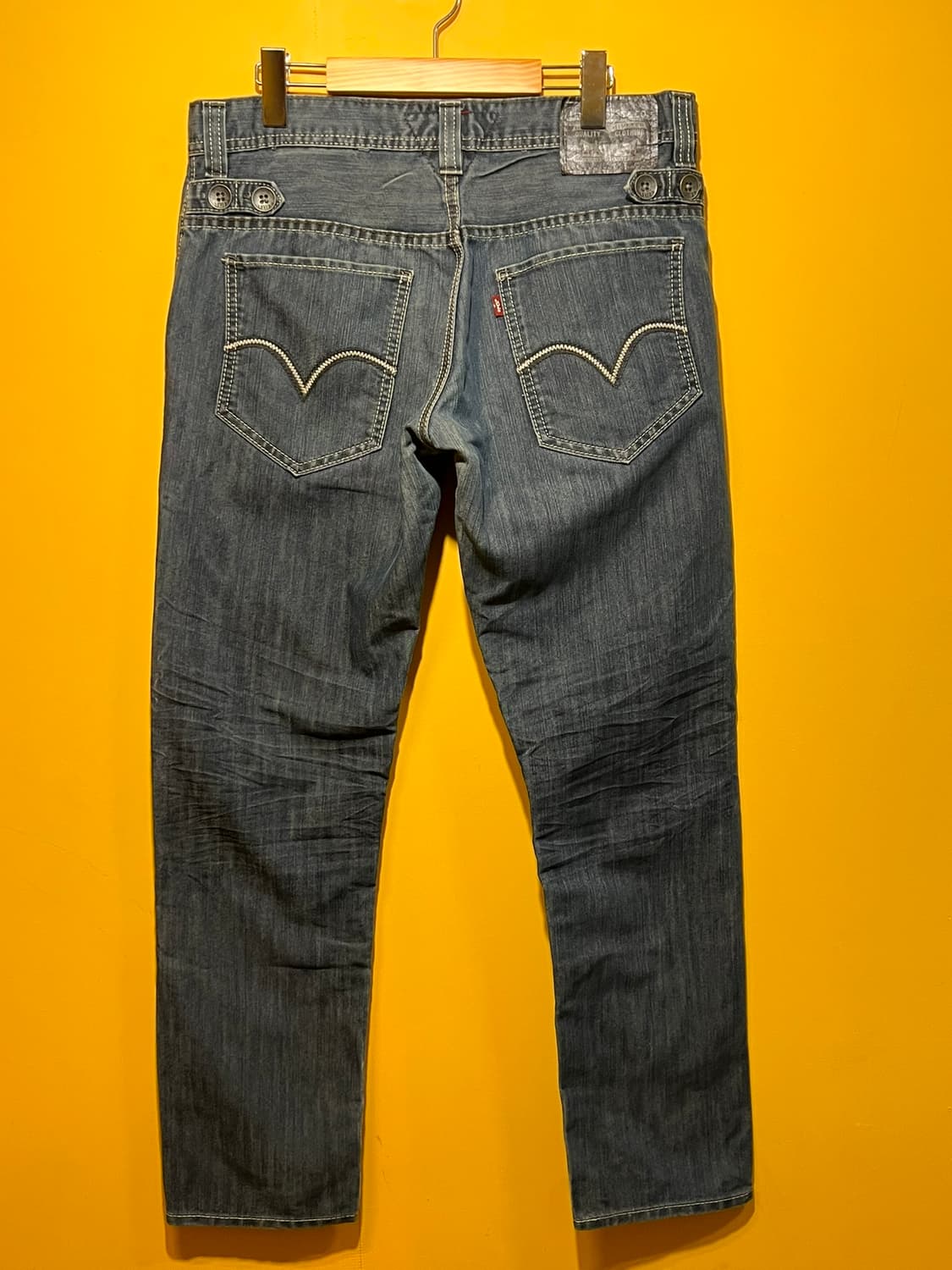 [34x30] 리바이스 511 슬림 핏 데님 팬츠 인디고 청바지 상품이미지6