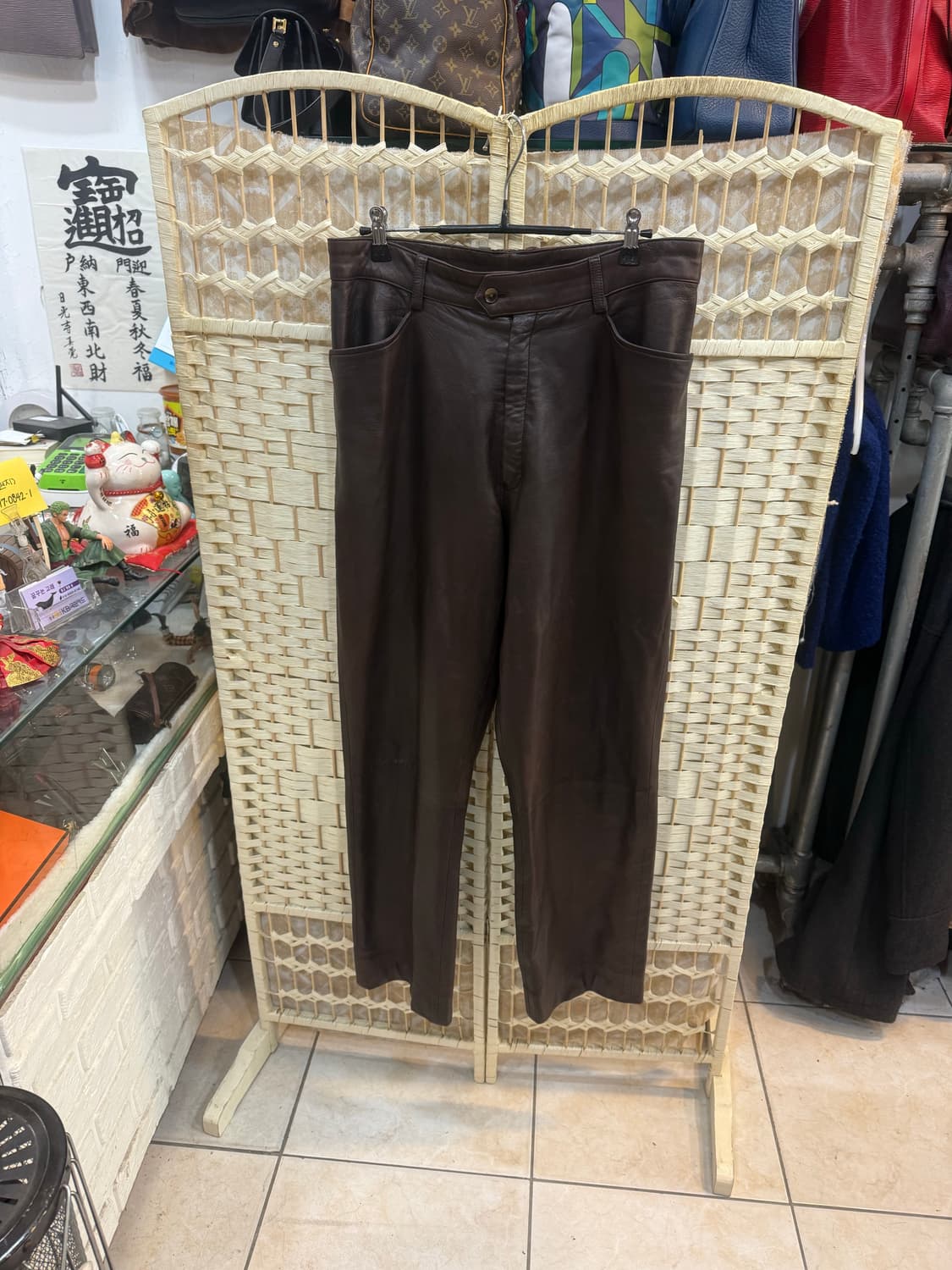 46/32 정품 에르메스 램스킨 가죽바지 팝니다 상품이미지1