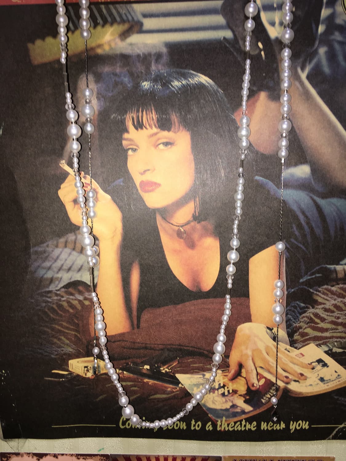 No.46 / 개이뿐 진주 롱목걸이 상품이미지2