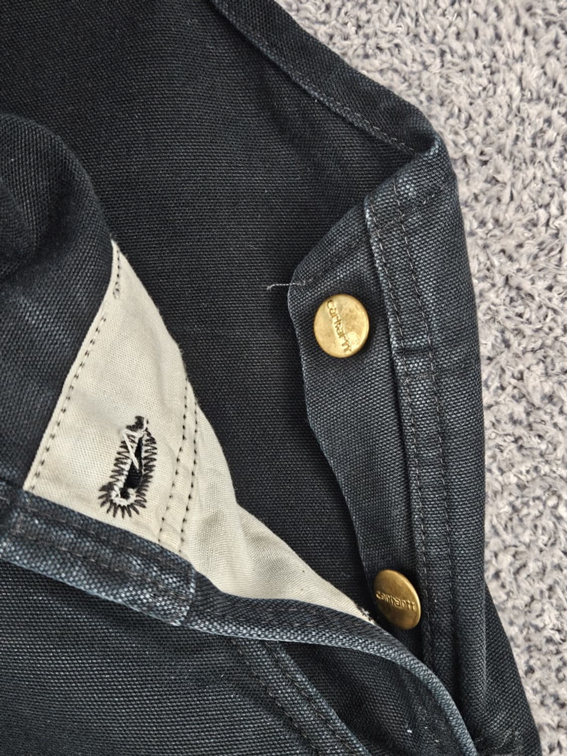 칼하트 덕 캔버스 더블니 워크 오버롤 ( 상세설명참조 ) / 10235 상품이미지6