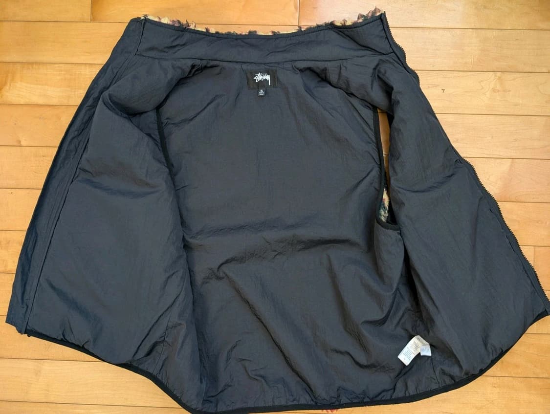 스투시 필모어 쉐르파 베스트 머스타드 상품이미지5