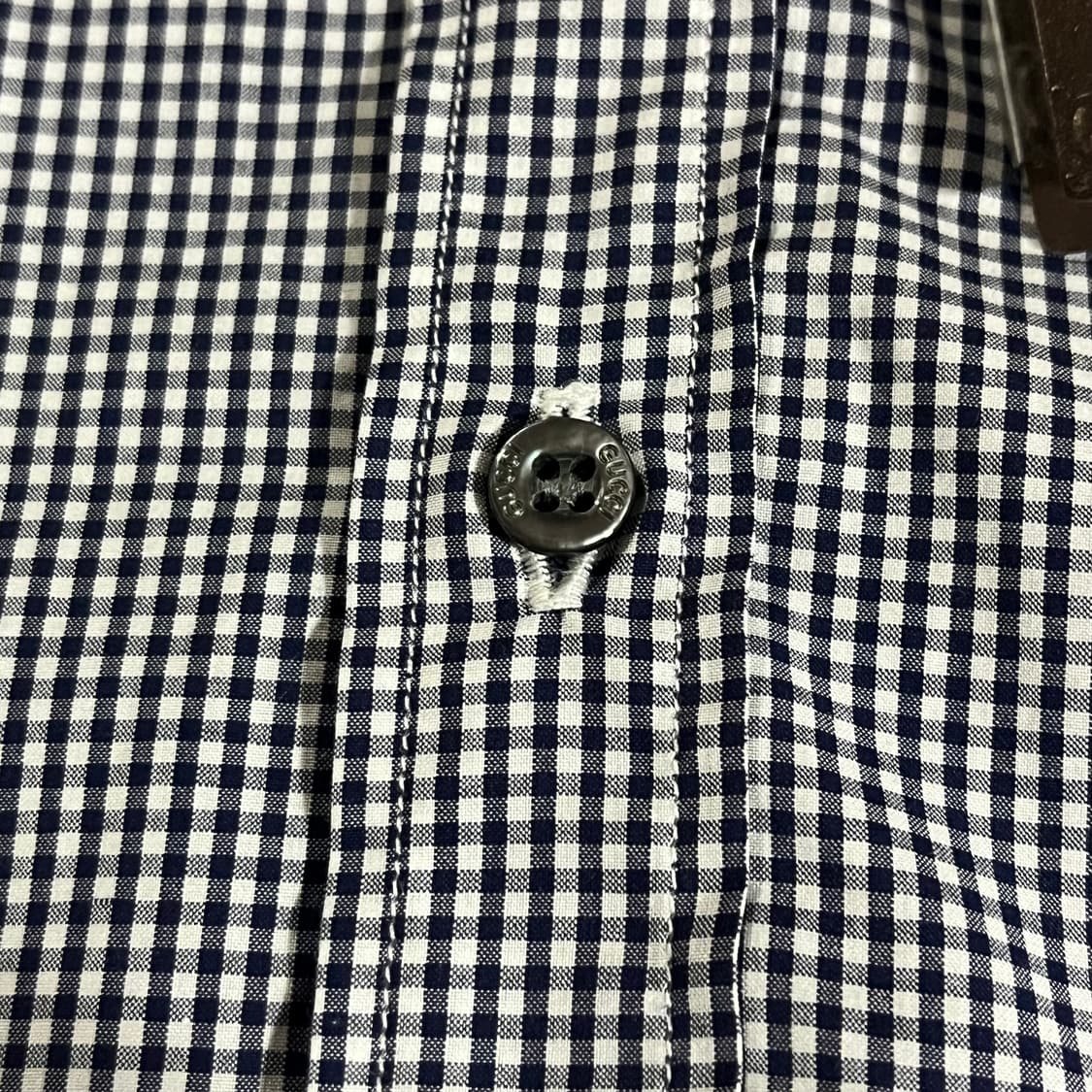 [105] (새상품) 구찌 깅엄 셔츠 상품이미지6