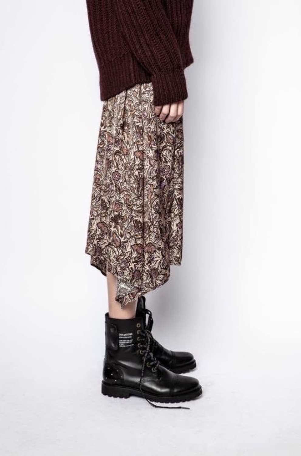 Zadig&voltaire jowdy satin skirt 상품이미지5