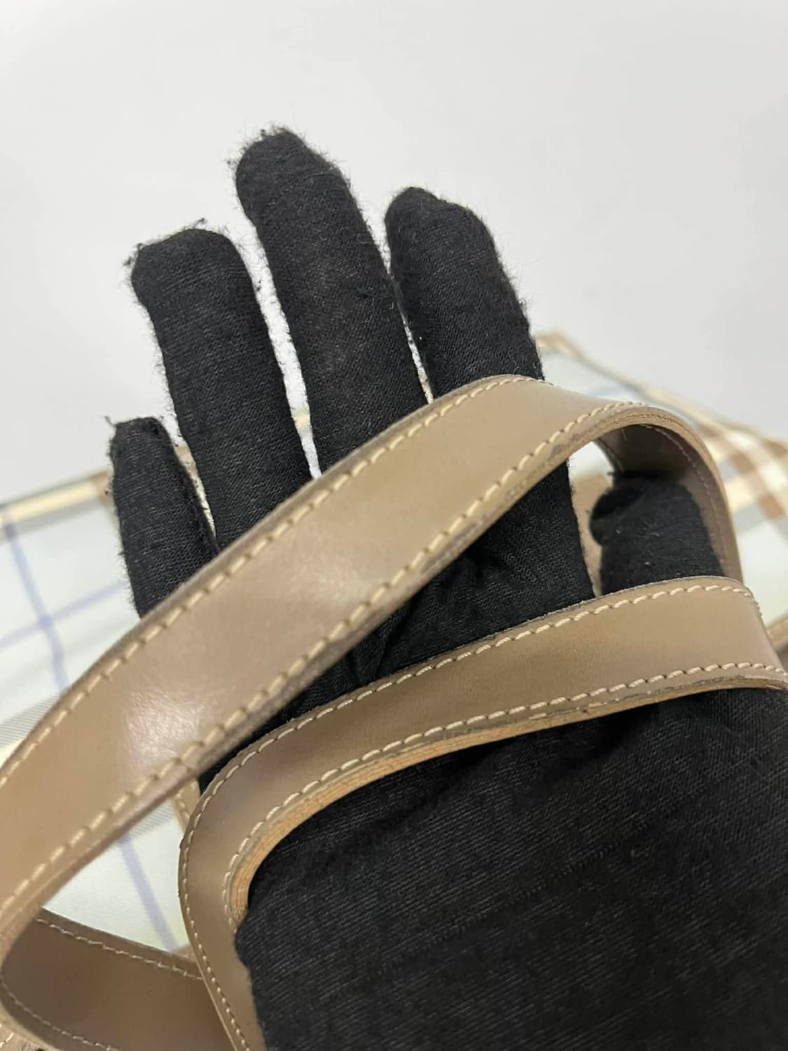 버버리 노바체크 빈티지 숄더 토트백 상품이미지10