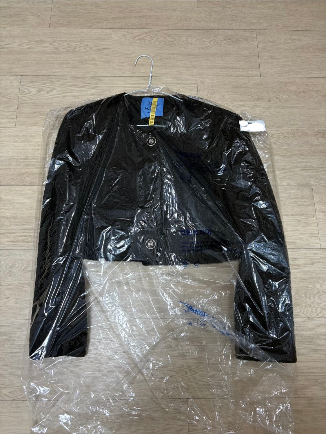 로제프란츠 트위드 크롭 자켓 블랙 Free 상품이미지2