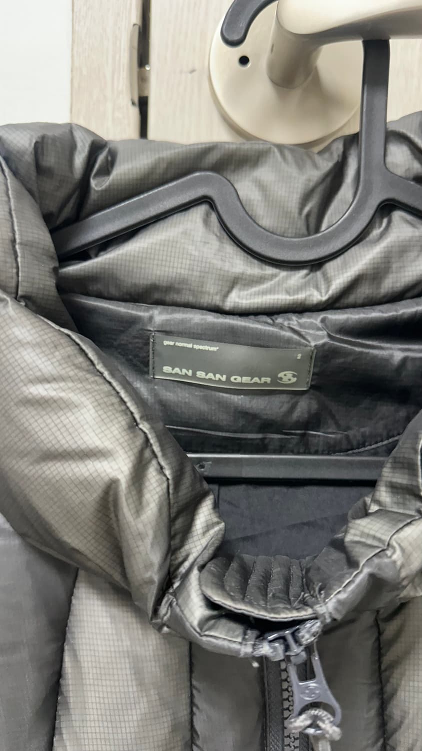 산산기어 퍼퍼 자켓 블랙 23FW 판매합니다. 상품이미지4