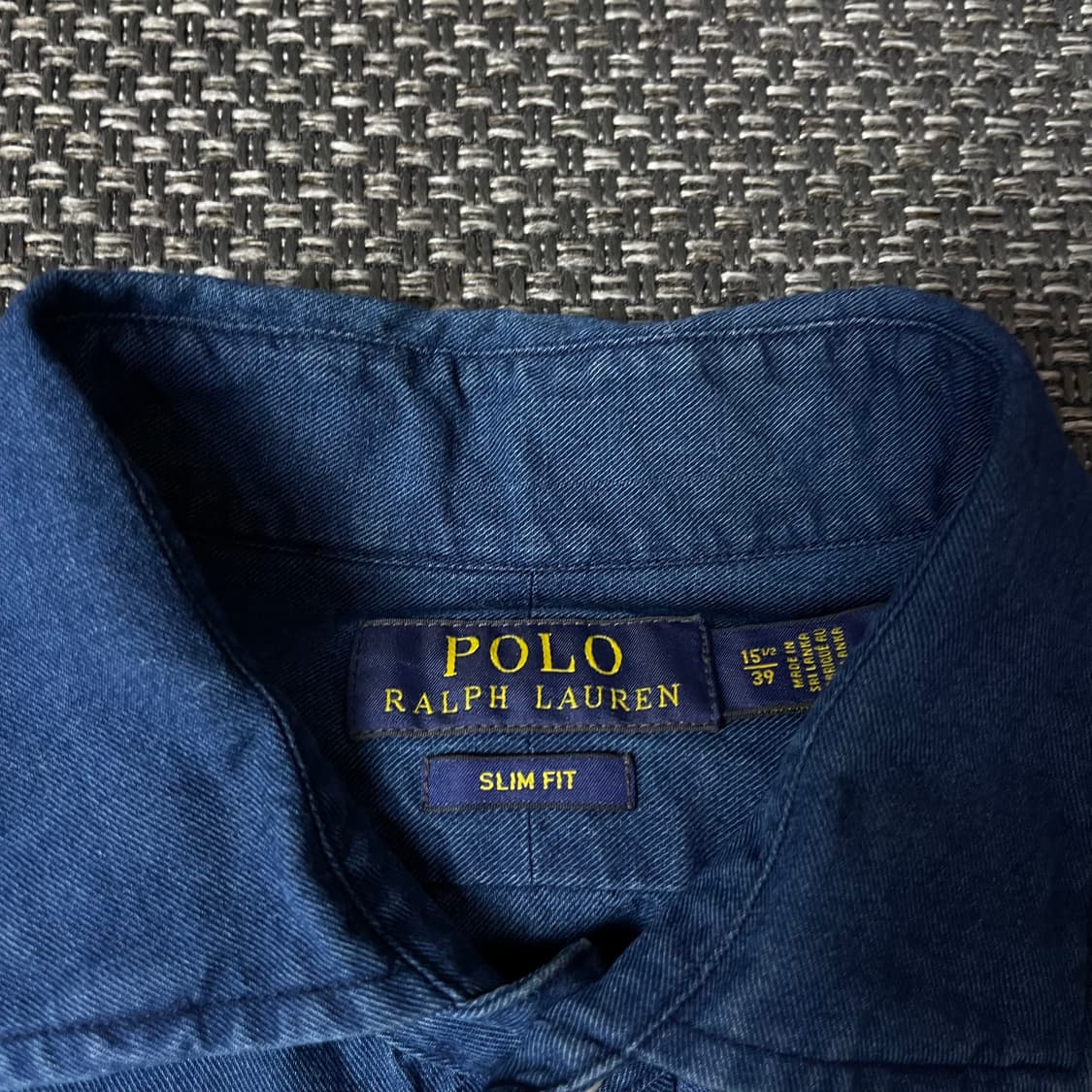 폴로랄프로렌 중청 코튼 슬림핏 긴팔 셔츠 상품이미지4