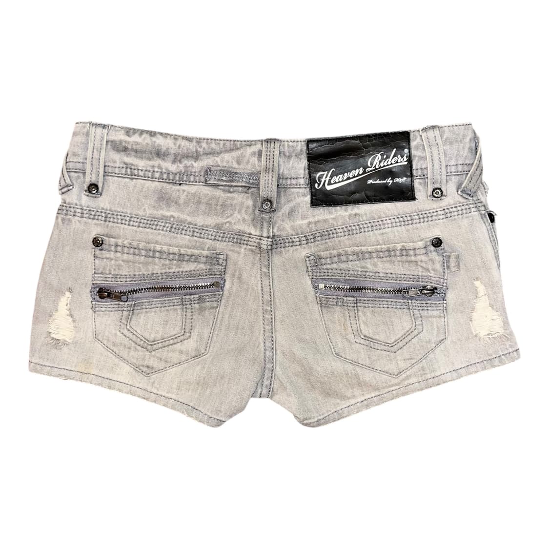 HEAVEN and Earth 헤븐앤얼스 데미지 숏 팬츠 갸루y2k 상품이미지3