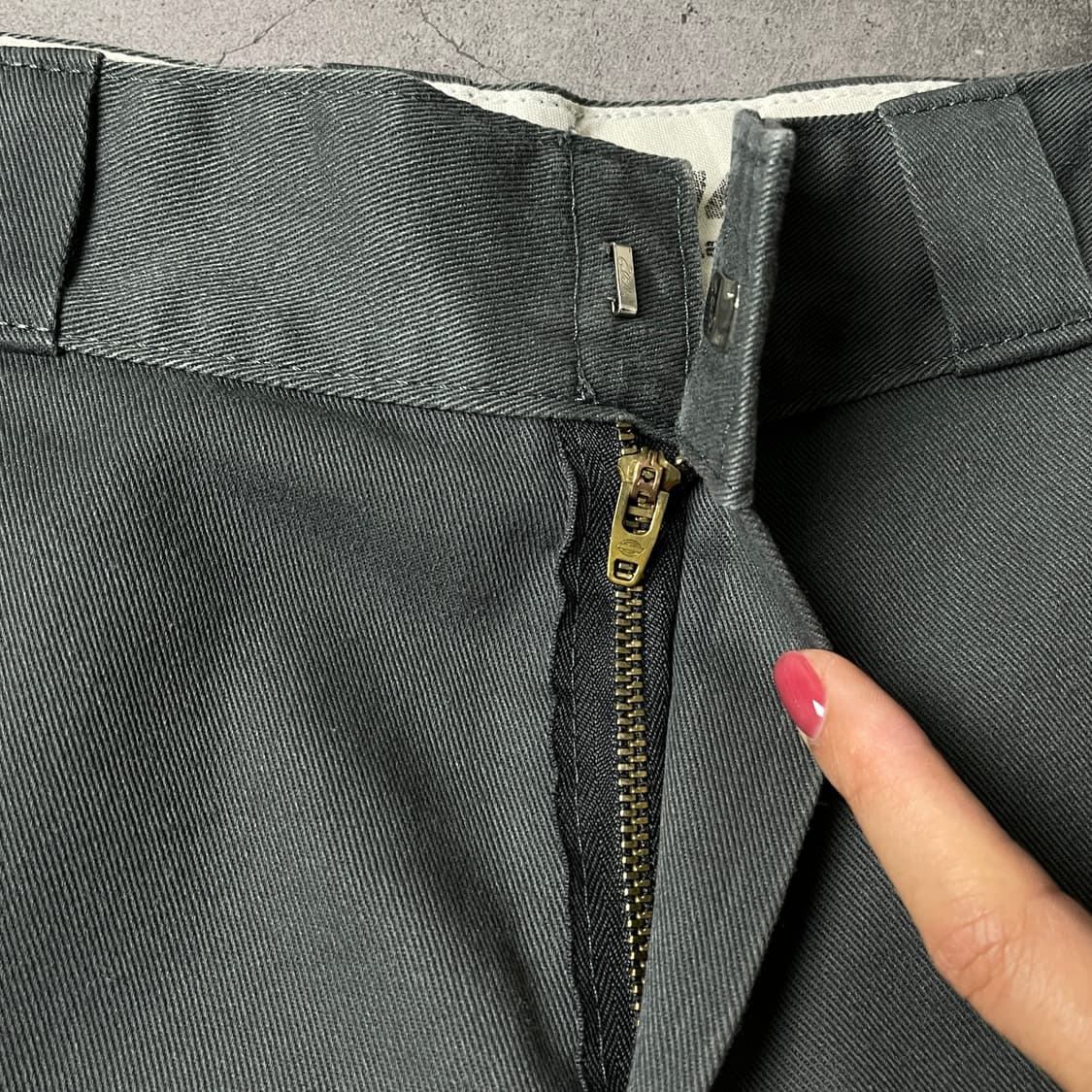 DICKIES 디키즈874 카키그레이 워크 팬츠 A00983 상품이미지3