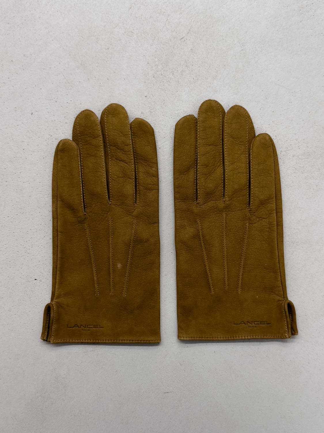 란셀 누벅 가죽 장갑 상품이미지2