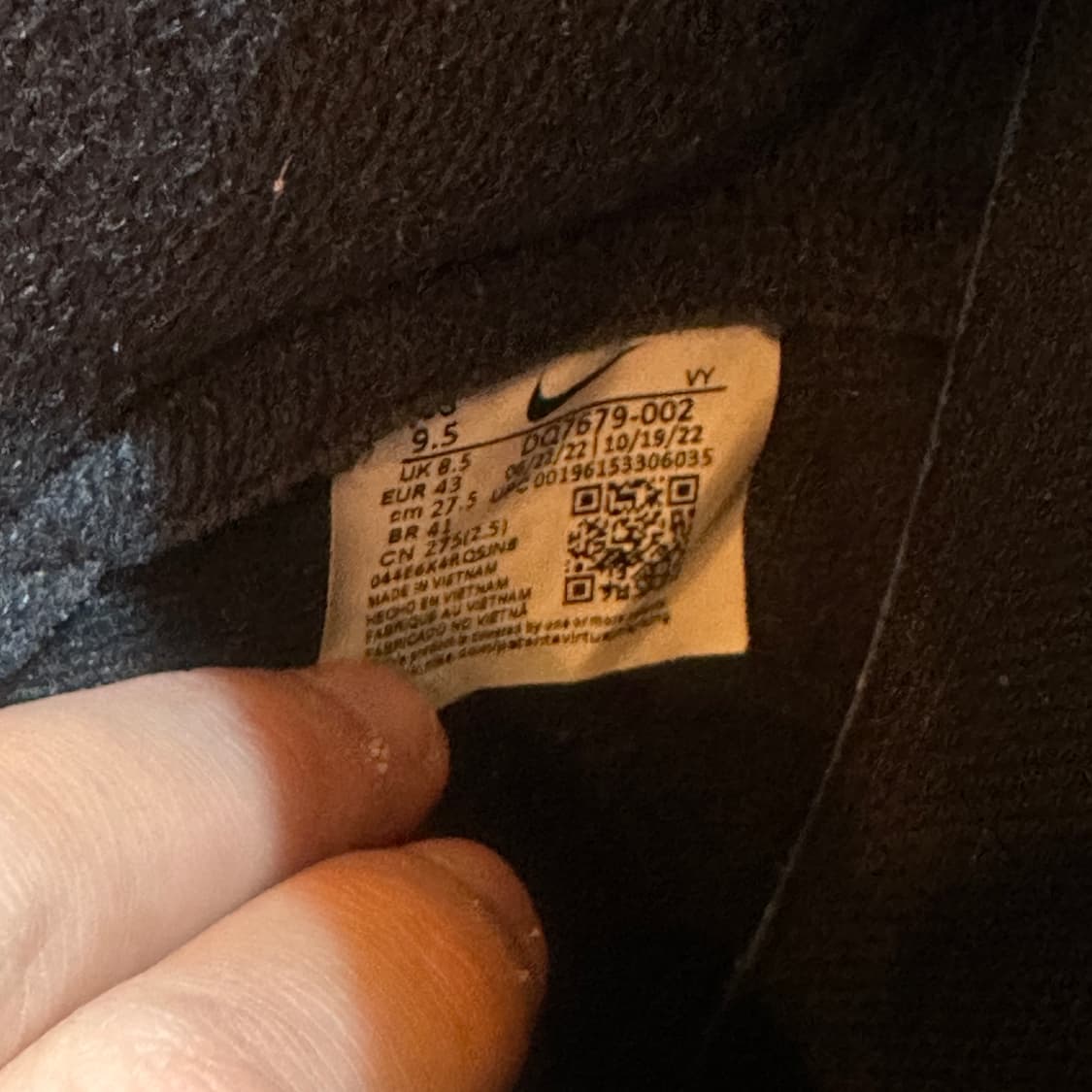 나이키 덩크 레트로 하이 275 상품이미지7