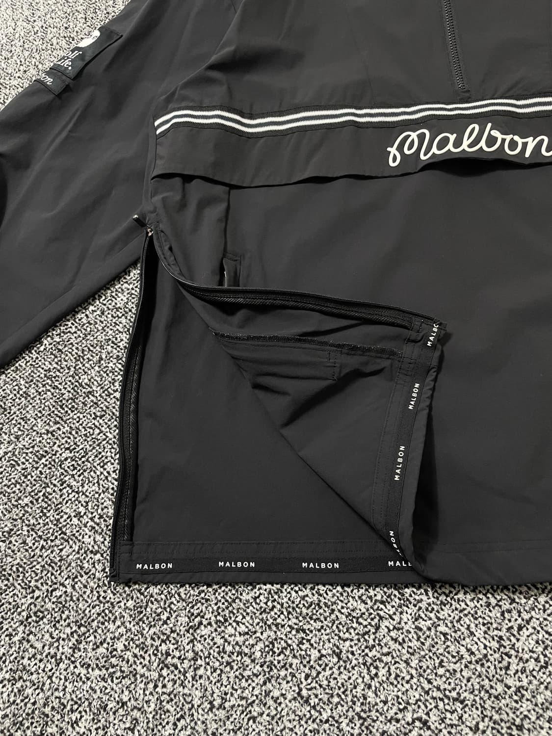 빈티지9. 말본 골프 하프집업 아노락 사이드 집업 바람막이 점퍼 긴팔 상품이미지4