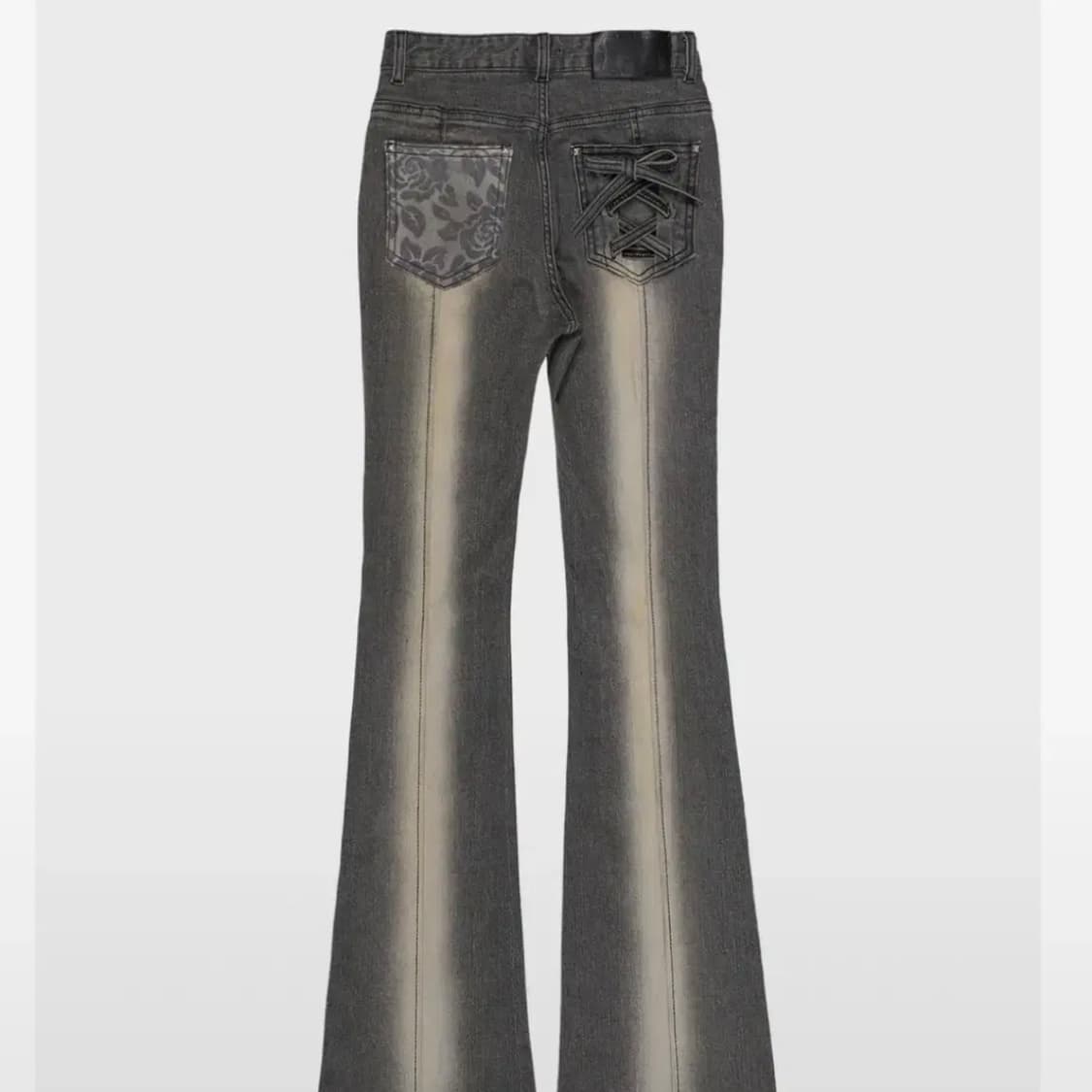 달링유어배드 코르셋 부츠컷 데님 진 더스트 상품이미지1