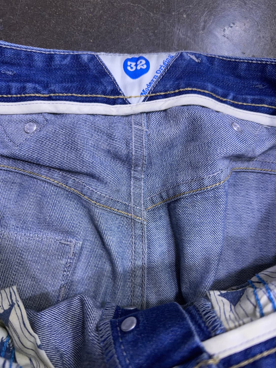 리바이스 모던 오리지널 빈티지 버튼플라이 데님팬츠 32 상품이미지10