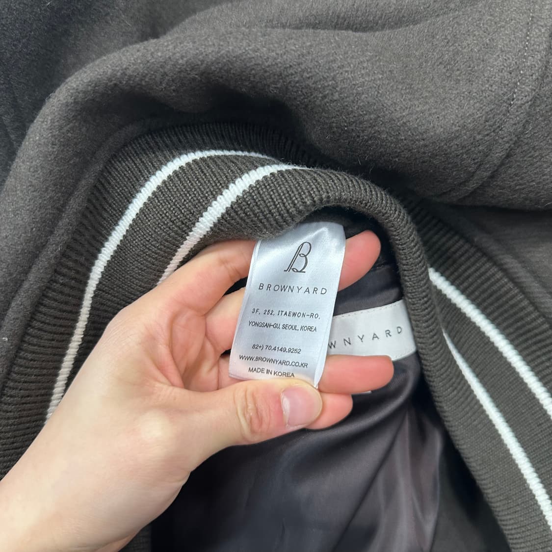 브라운야드 바시티 자켓 상품이미지4
