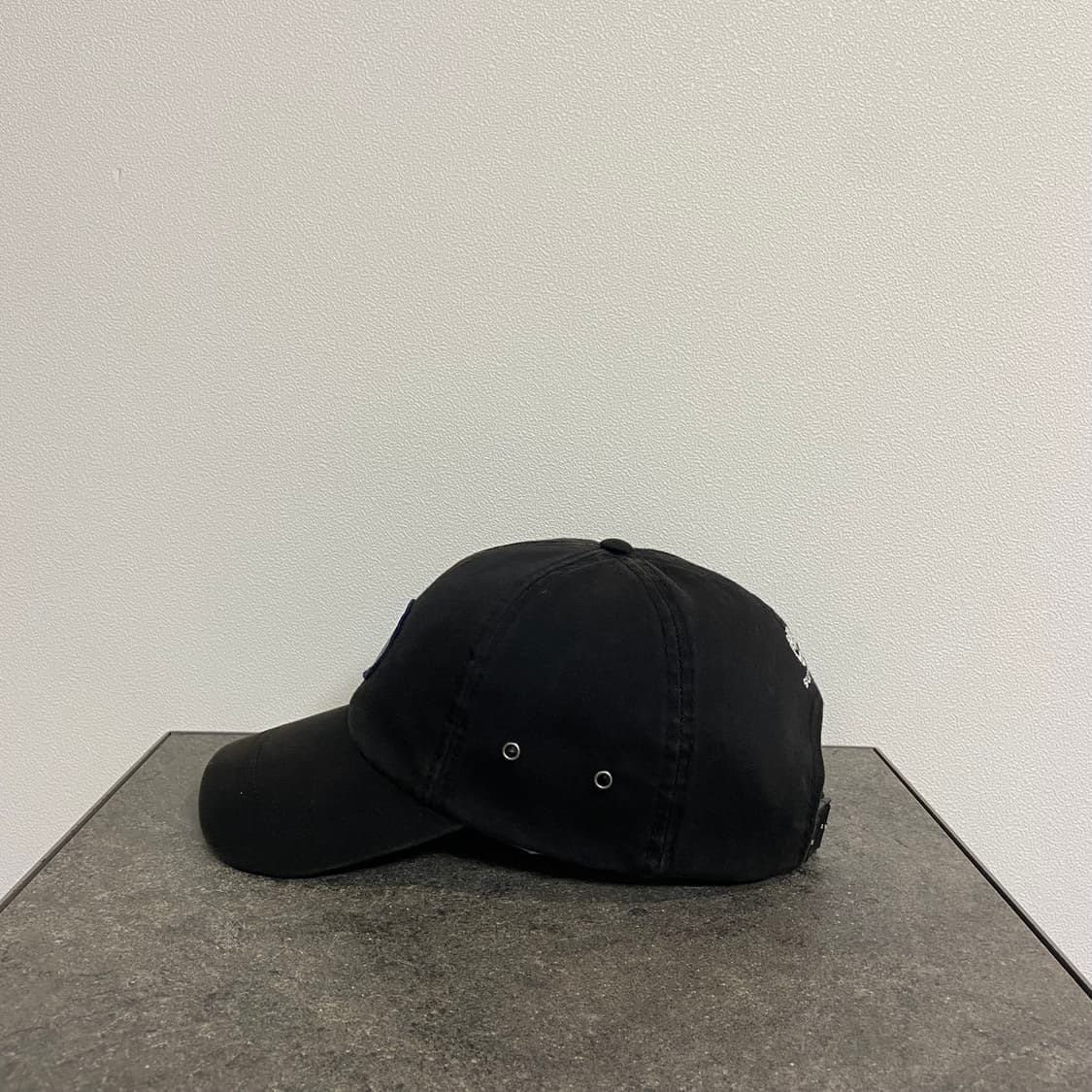 슈프림X팀버랜드 콜라보 워시드 블랙 볼캡 모자 상품이미지2