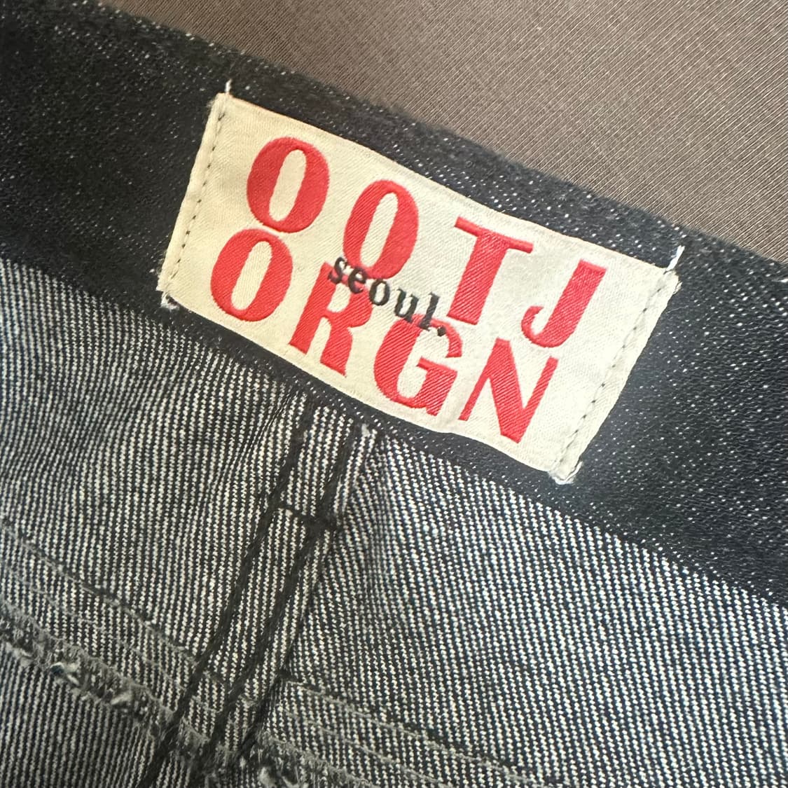 Ootj 블랙업 핫크 논페이드 숏 데님팬츠 상품이미지7