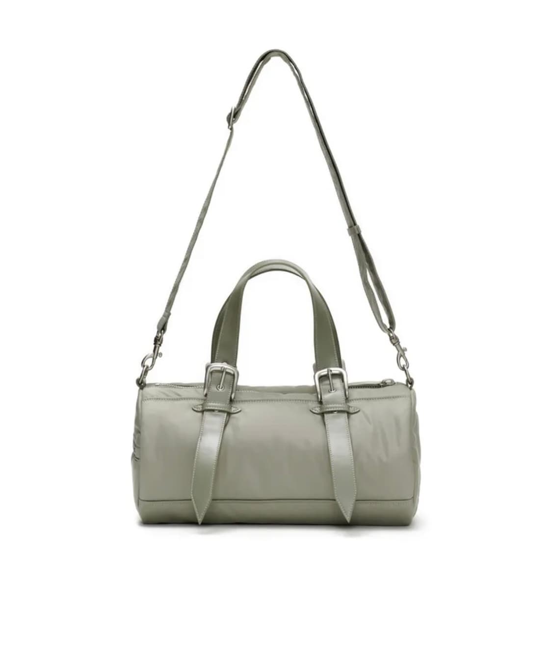 썬번프로젝트 패디드 심볼 트레블백 세이지그린  상품이미지1