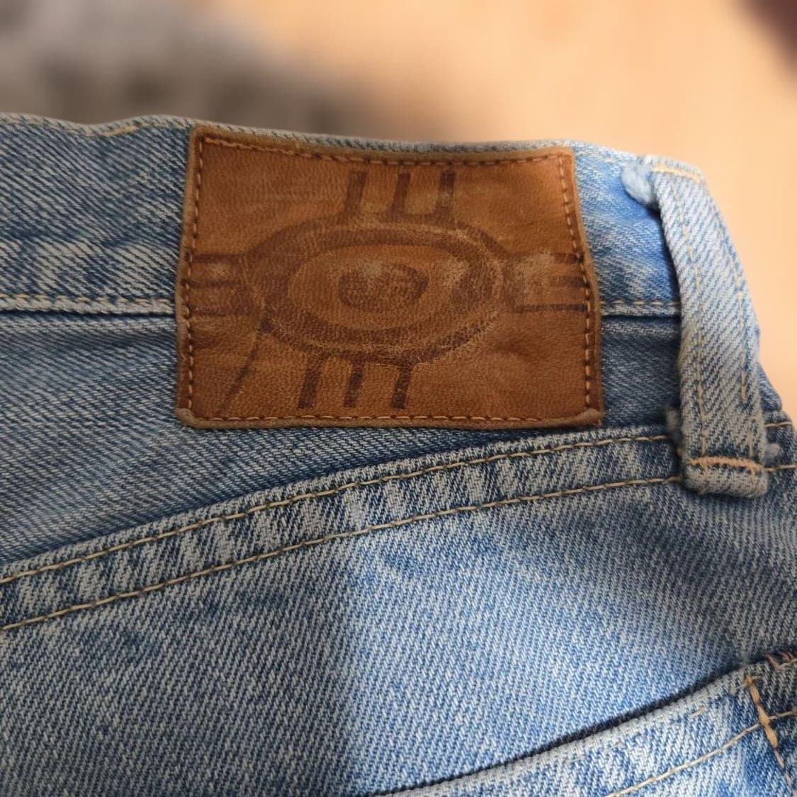 캐피탈 연청 디스트로이드 데님 팬츠 상품이미지9