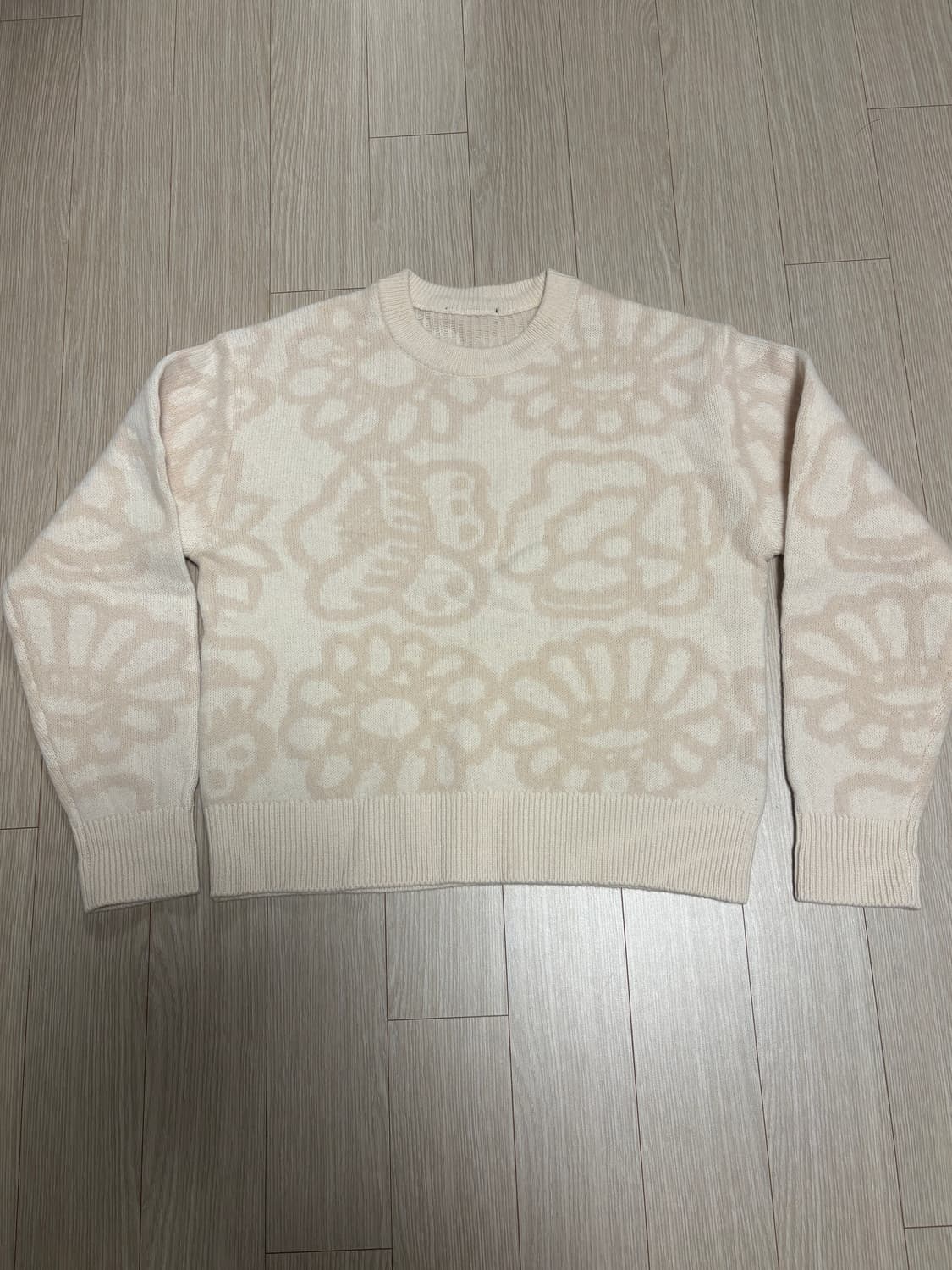 유니클로 마리메꼬 램스울 크루넥 스웨터 S 상품이미지2