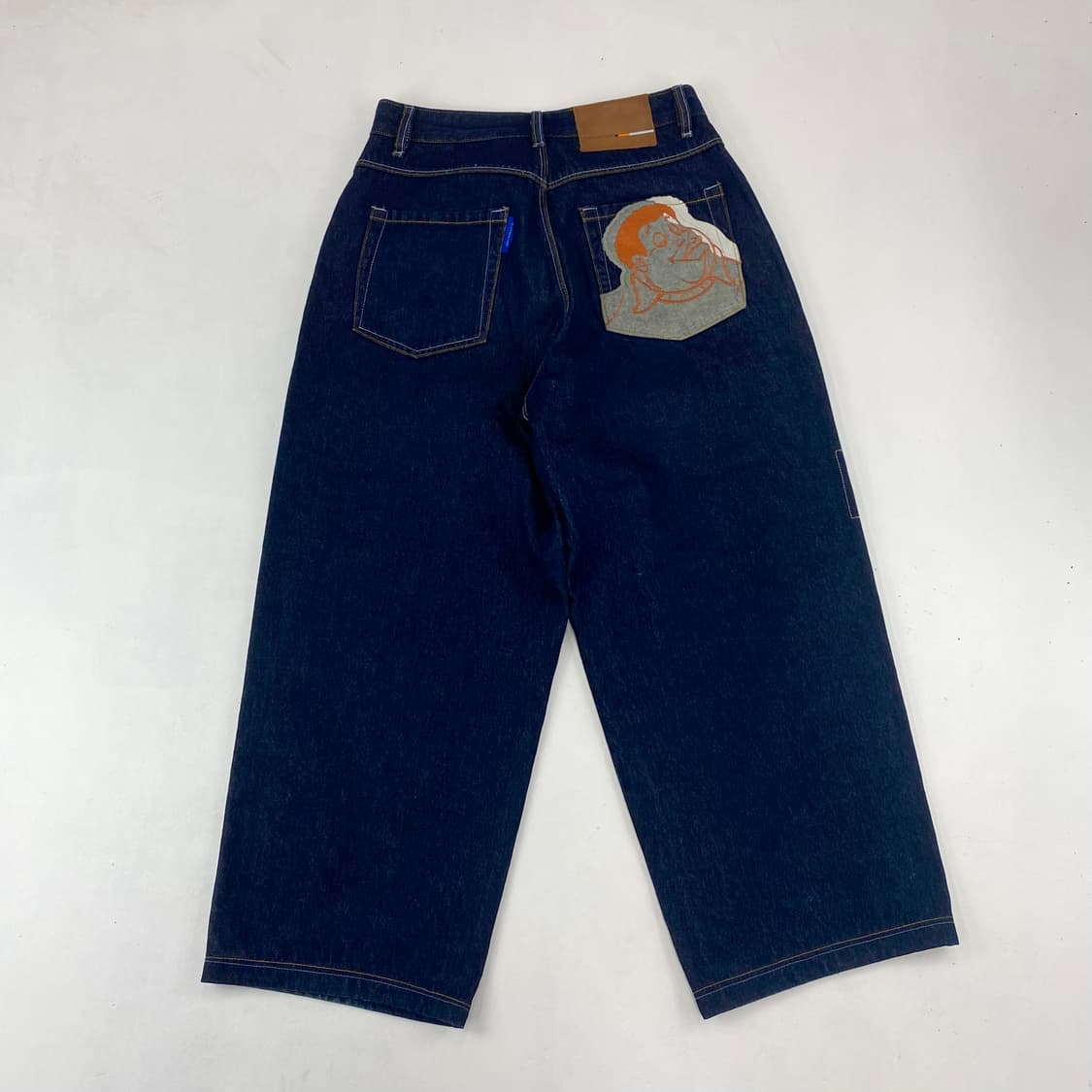 90s FUBU 빈티지 플래티넘 배기 데님 진 (30) 상품이미지2