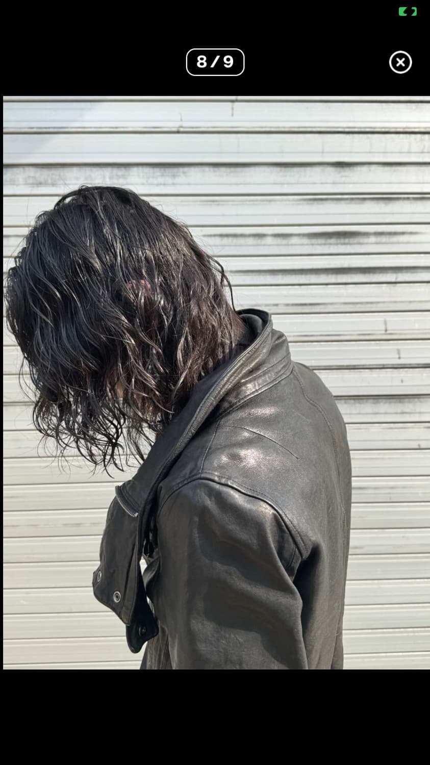 하이넥 가죽자켓 상품이미지7