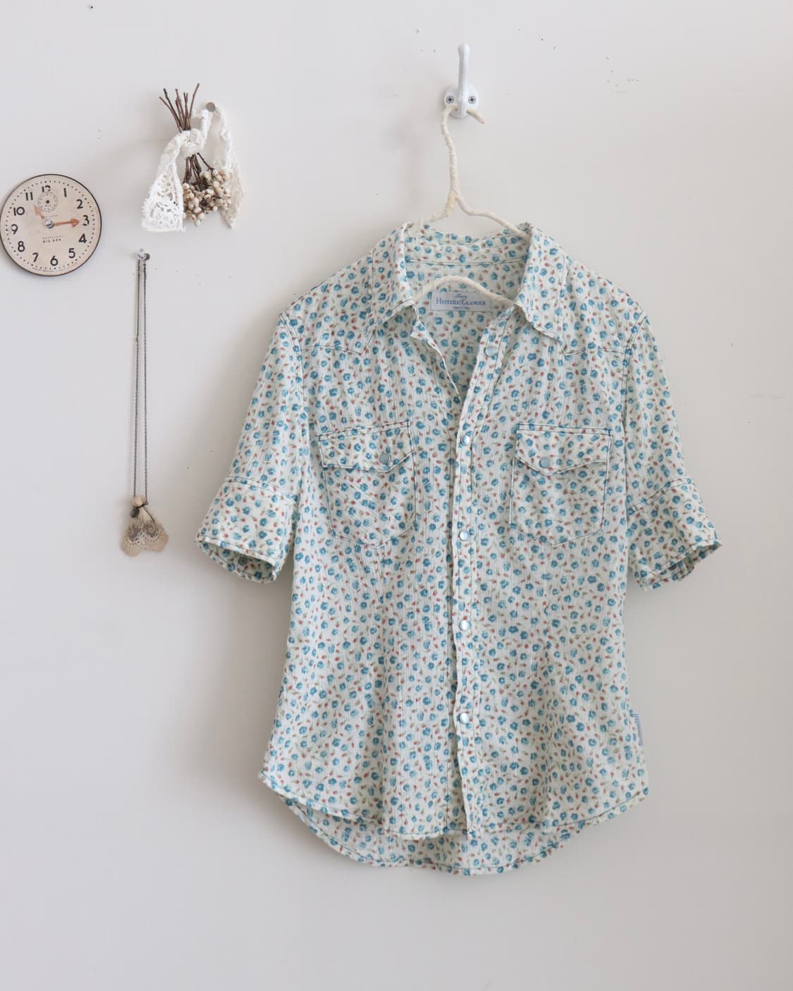[Hysteric Glamour] Skull Floral Shirt 상품이미지9