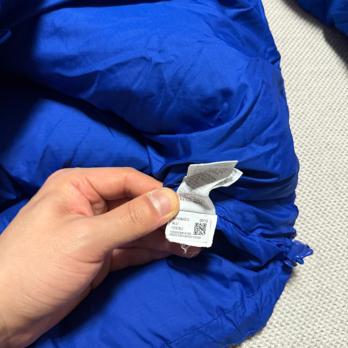 노스페이스 화이트라벨 드라이벤트 패딩 상품이미지8