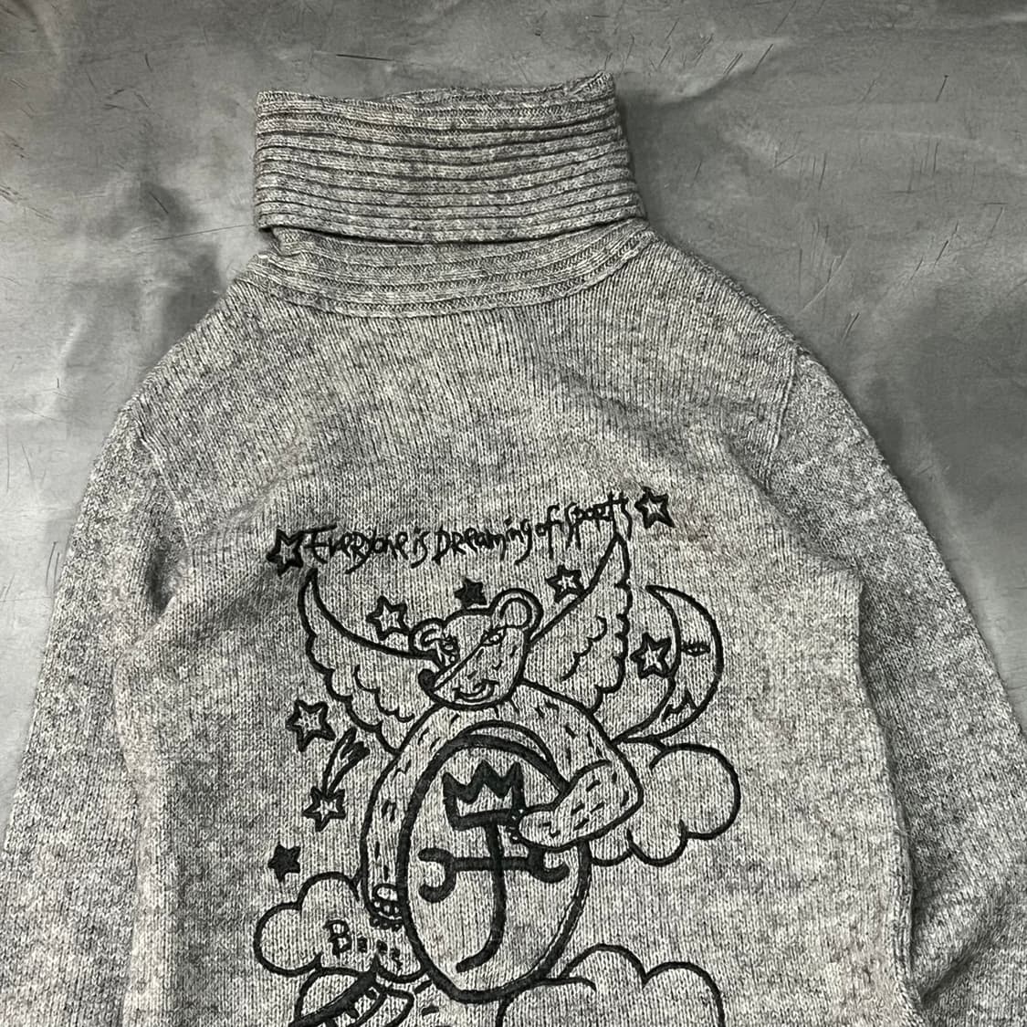  까스텔바작 자수 터틀넥 스웨터 y14646 상품이미지3