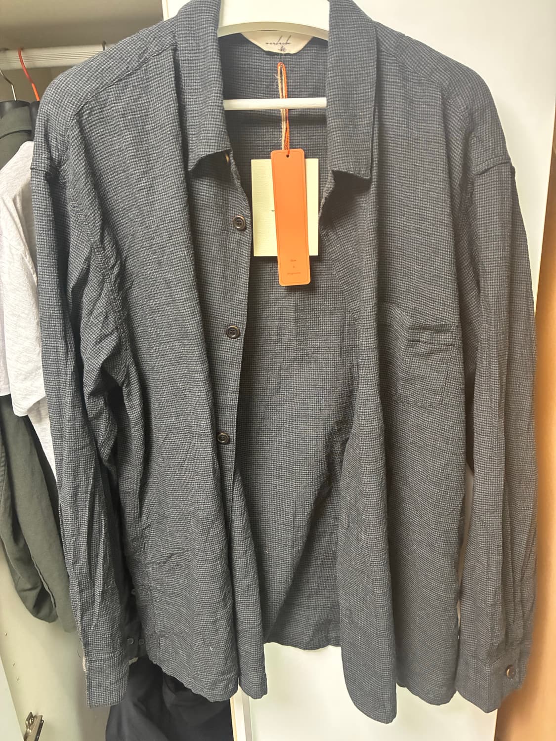 워드로브41 ville check shirt XL + 파라조거팬츠 M 상품이미지2