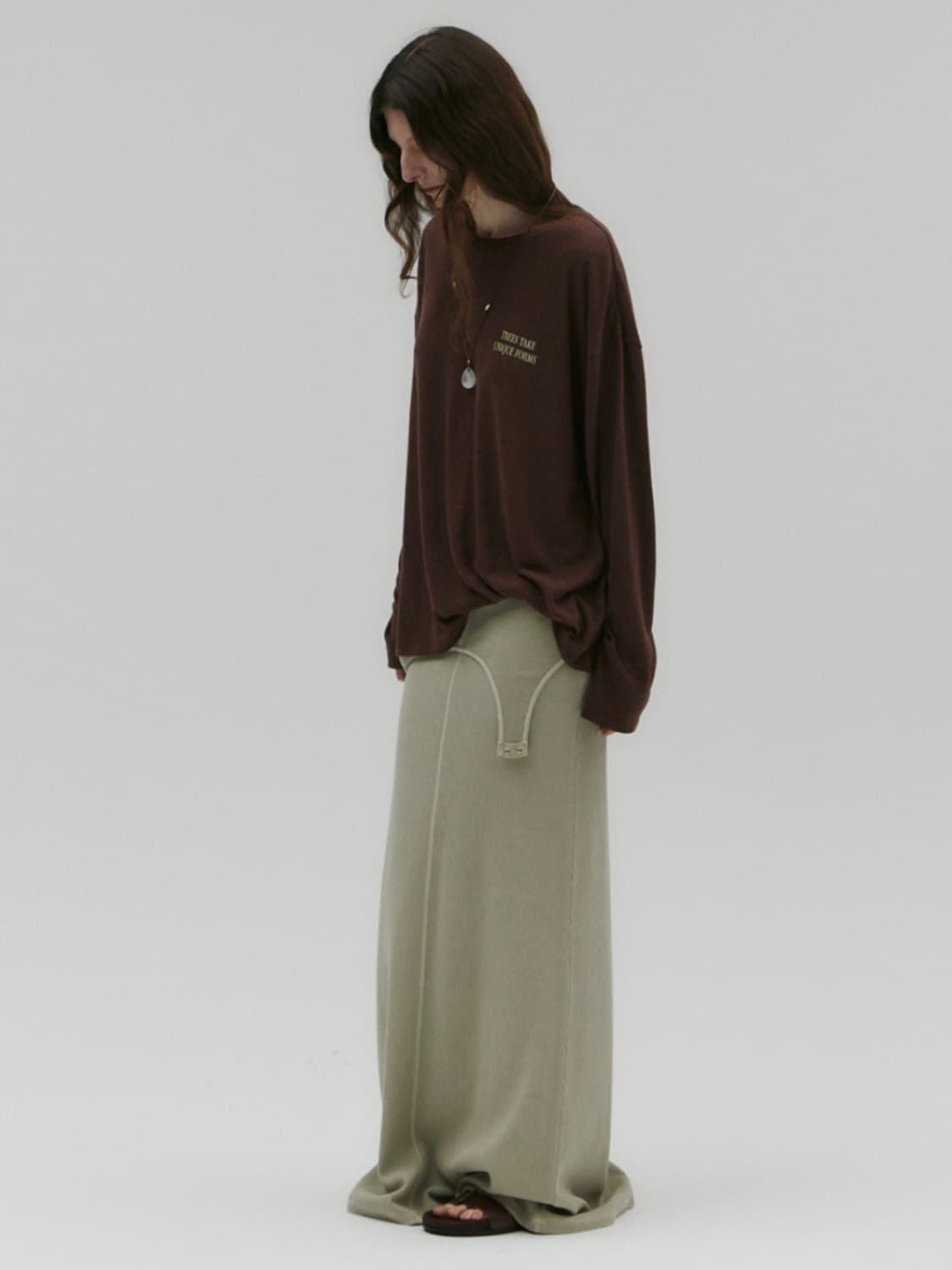 솔티페블 원피스 베이지 상품이미지3