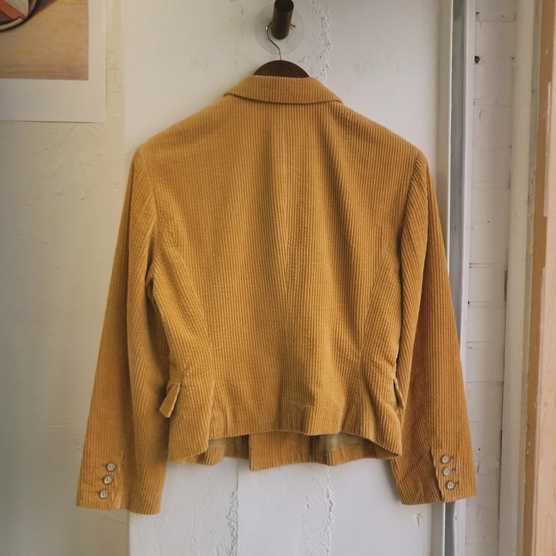 Nicole club 머스터드 코듀로이 자켓 상품이미지8