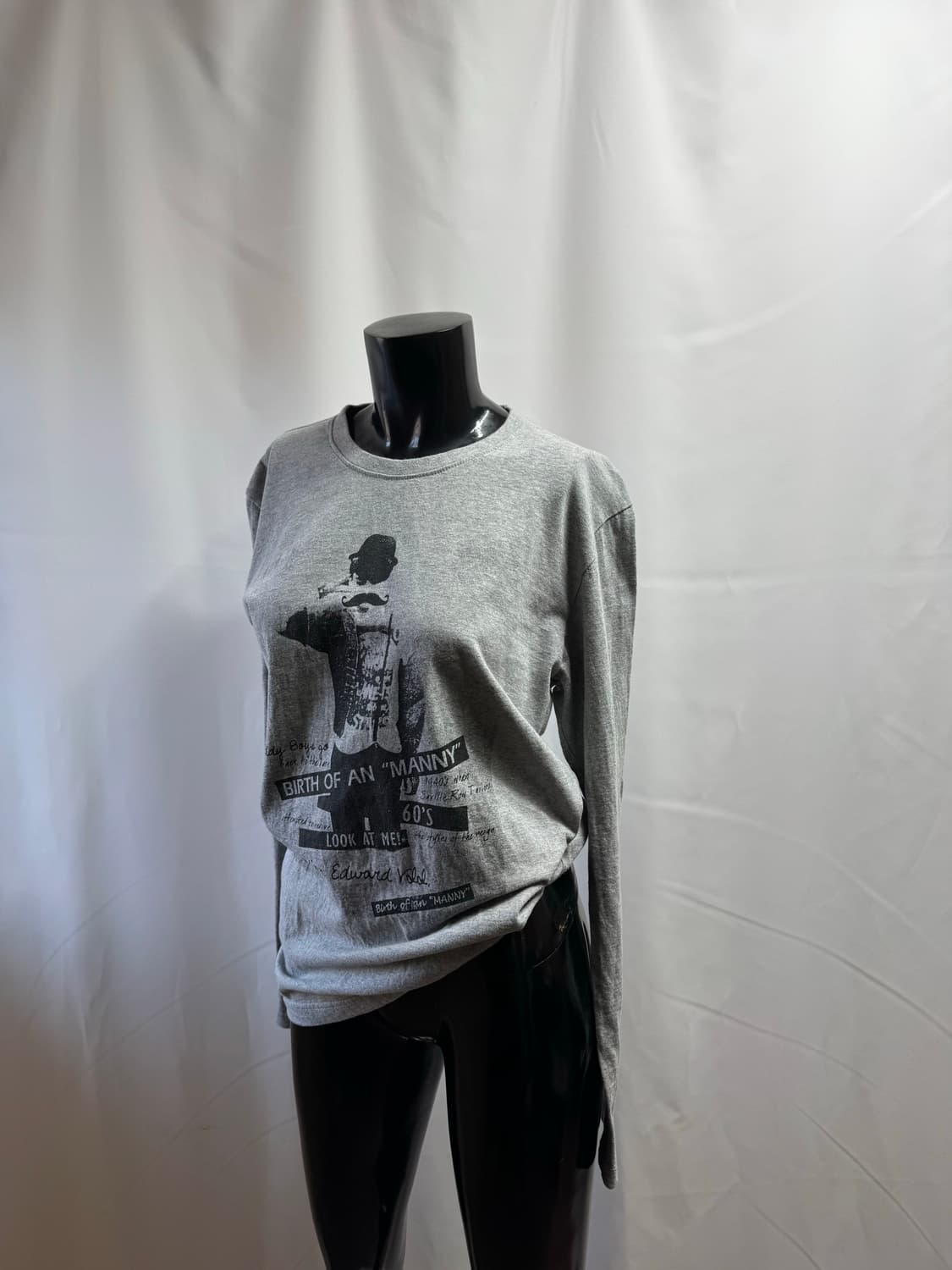 빈티지 프린팅 롱슬리브 상품이미지1