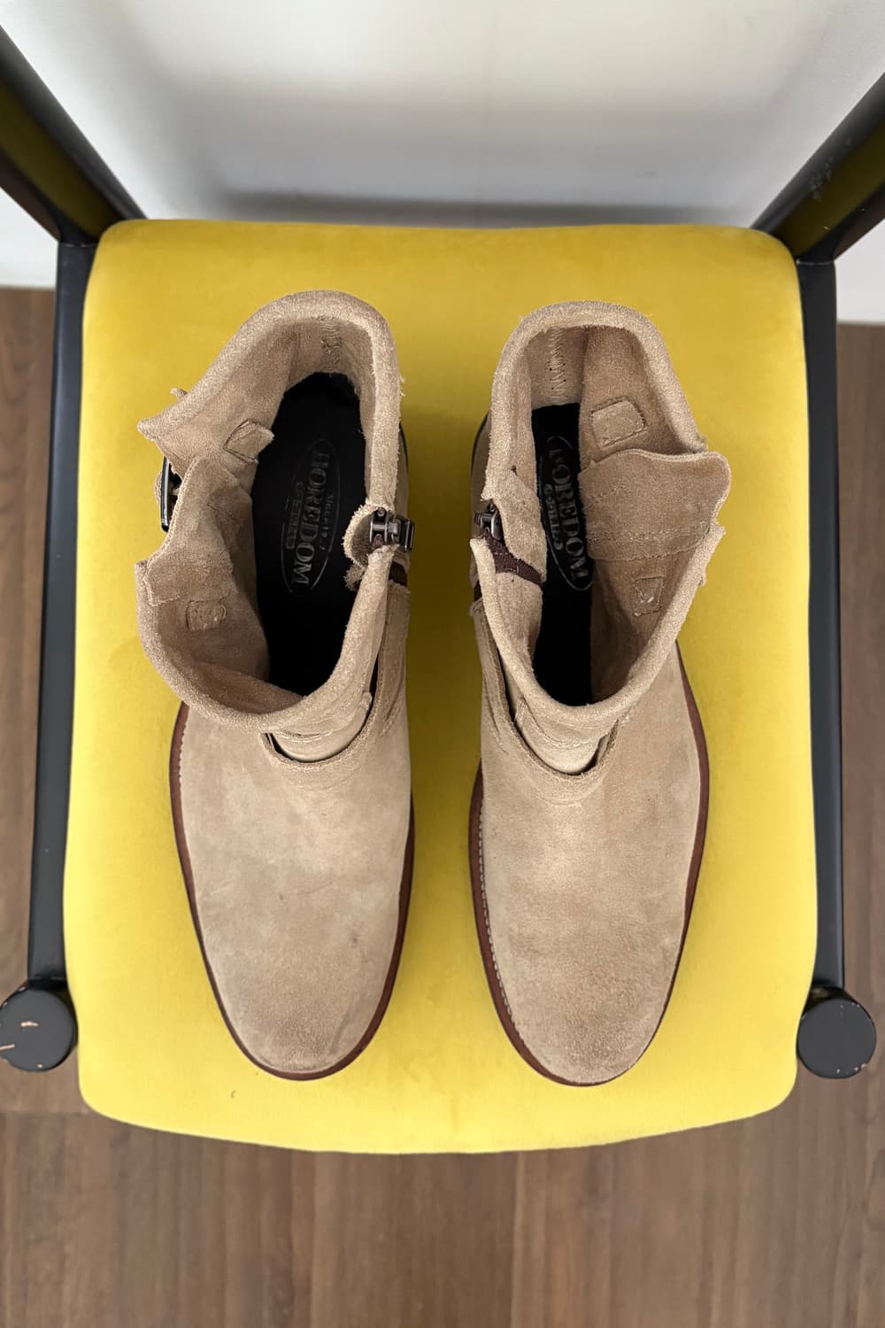 Side Buckle Detail Boots 상품이미지3