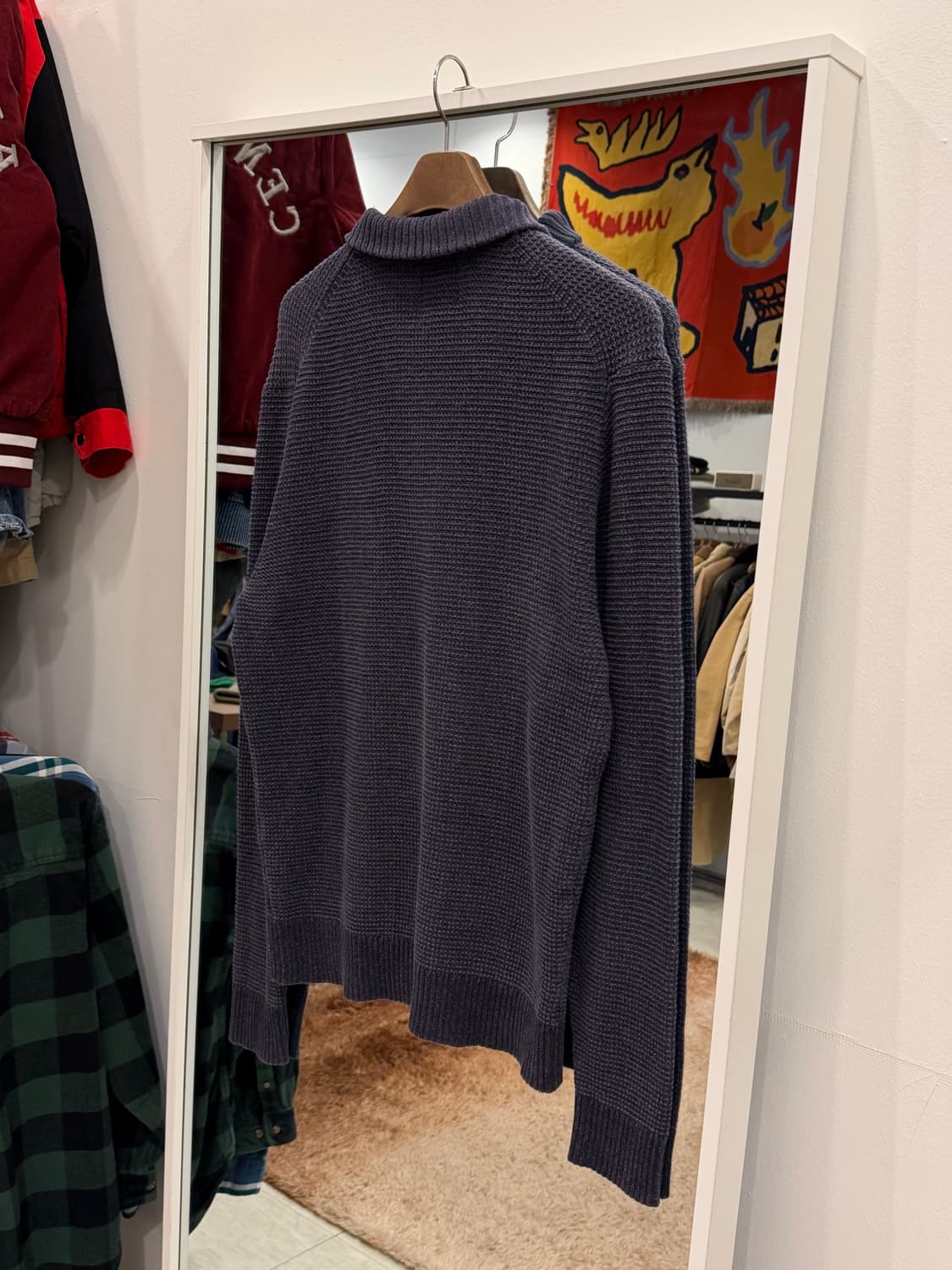 ST. John's Bay 세인트 존스 베이 써멀 와플 헨리넥 니트 상품이미지6