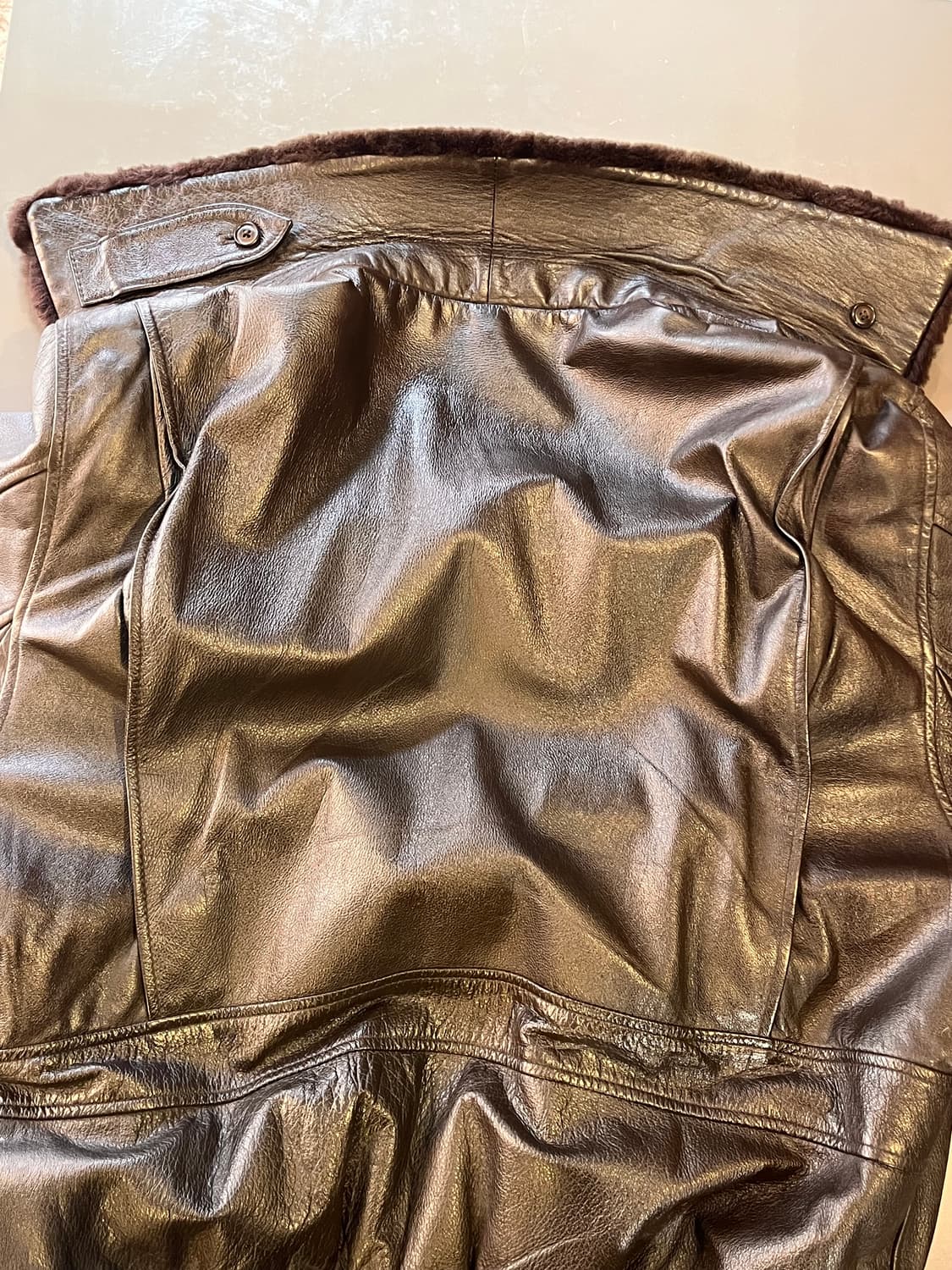 대한민국 공군 조종사 가죽 점퍼 (100) 상품이미지8