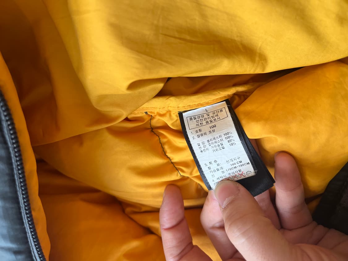 노스페이스 타호 블랙패딩 상품이미지10