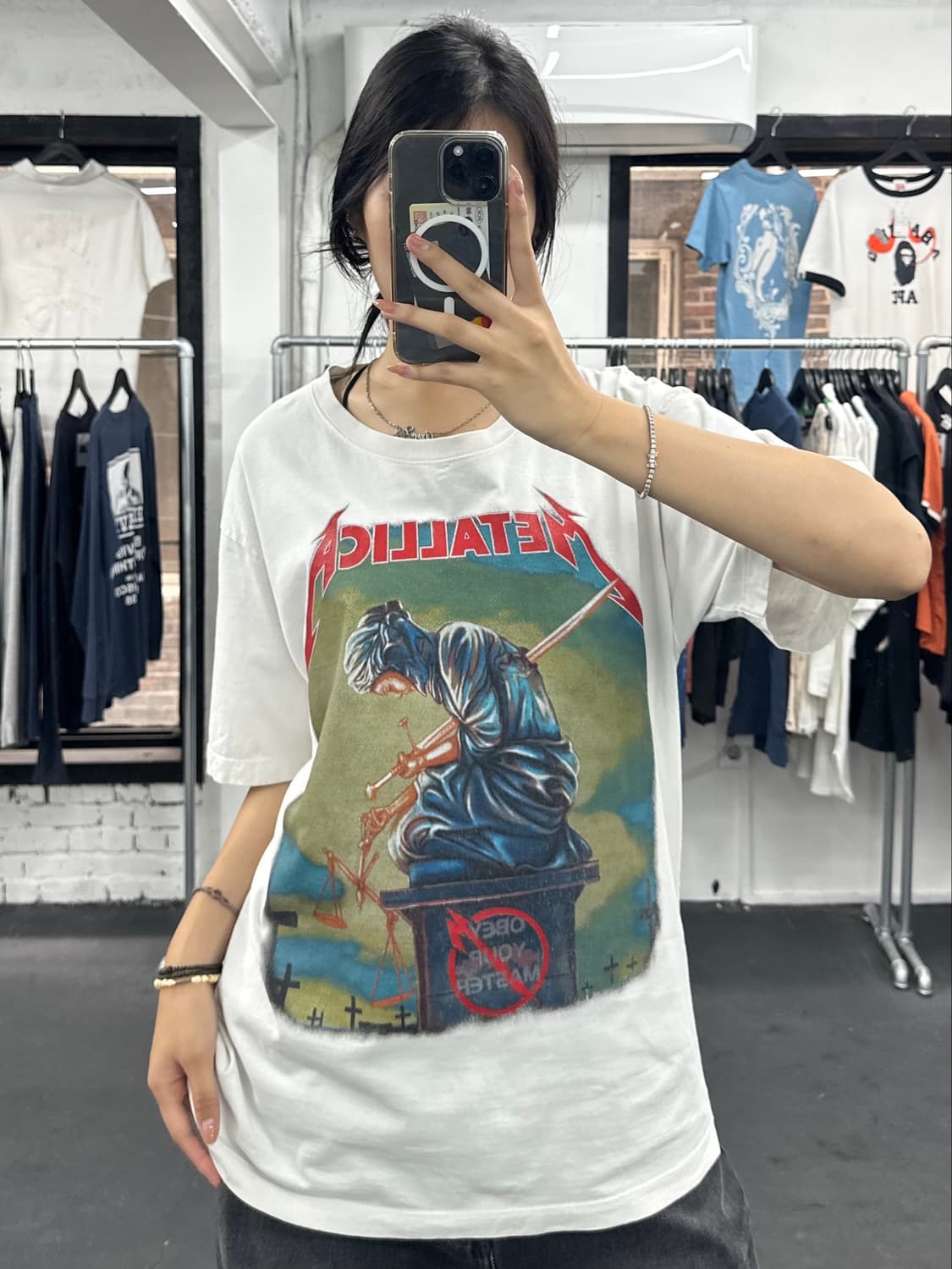 메탈리카 프린팅 티셔츠 상품이미지1
