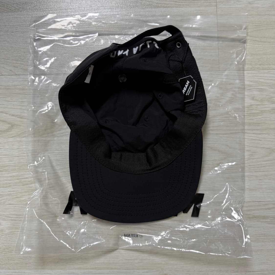 휴먼 메이드 5 패널 나일론 캡 블랙 상품이미지3