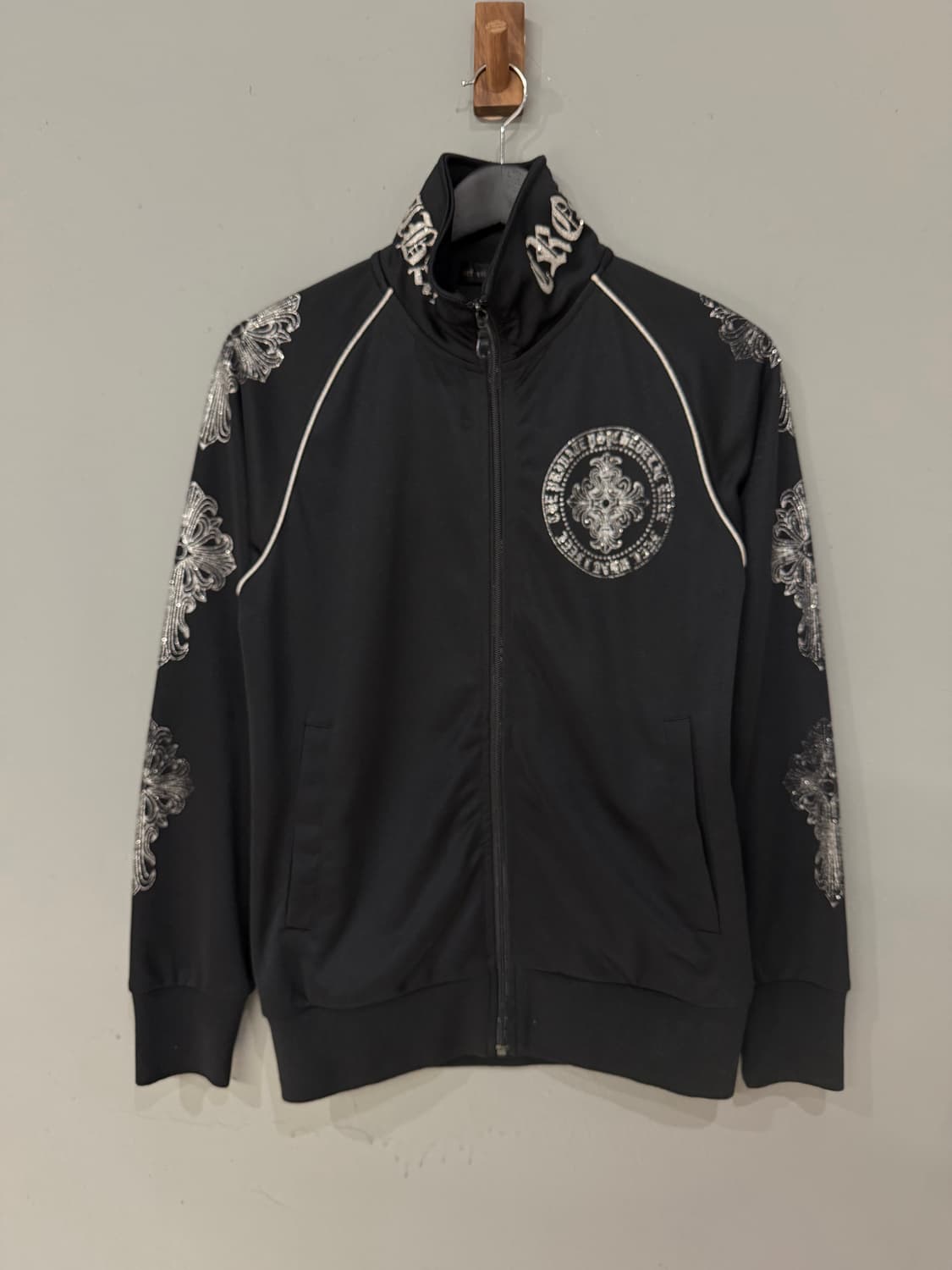chrome full printing high-neck zip-up 상품이미지5